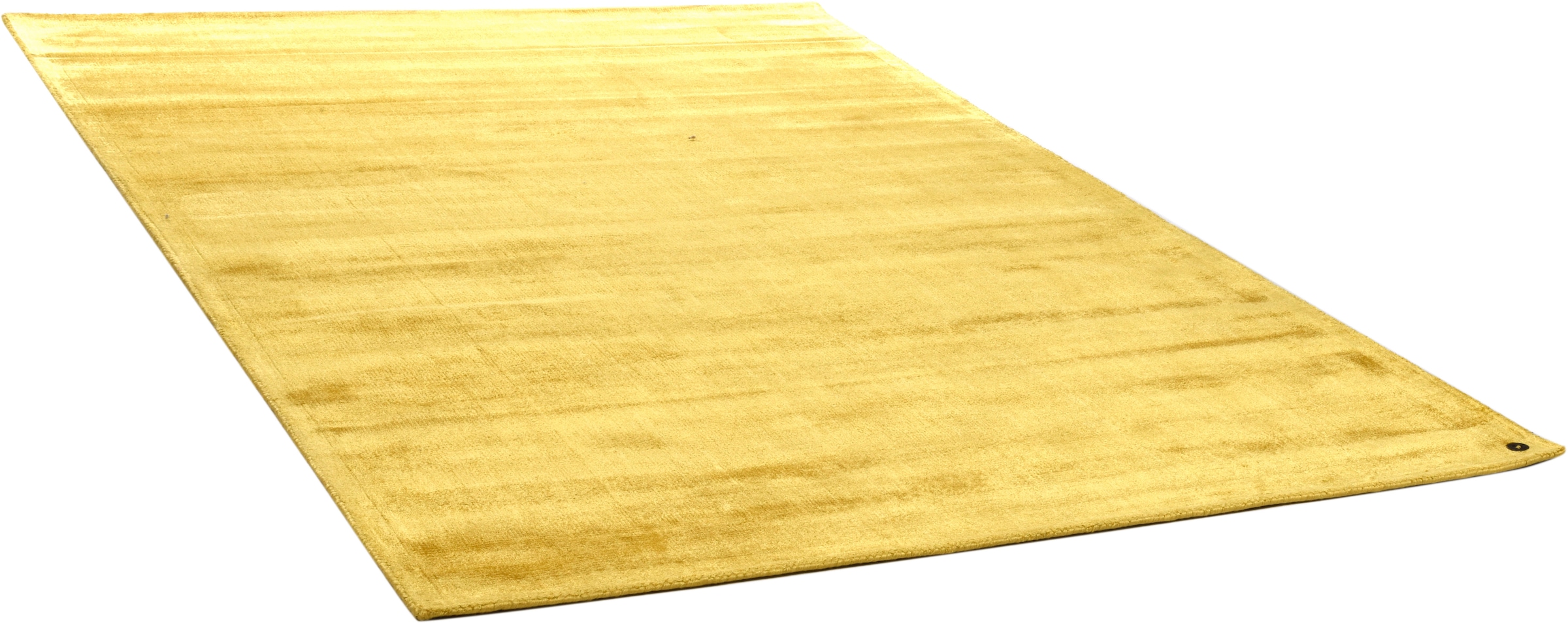 TOM TAILOR HOME Teppich »Shine uni«, rechteckig, 8 mm Höhe, Handweb Teppich, 100% Viskose, handgewebt, mit elegantem Schimmer
