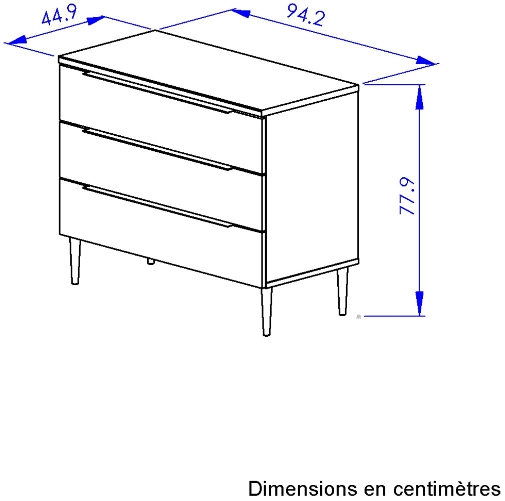 Gami Schlafzimmer-Set Vollständiges Zimmer mit funktionalen und praktischen Ablagen!