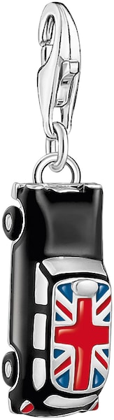 Thomas Sabo Charm-Einhänger »London Taxi Mit Union Jack« Mit Zirkonia (synth.)