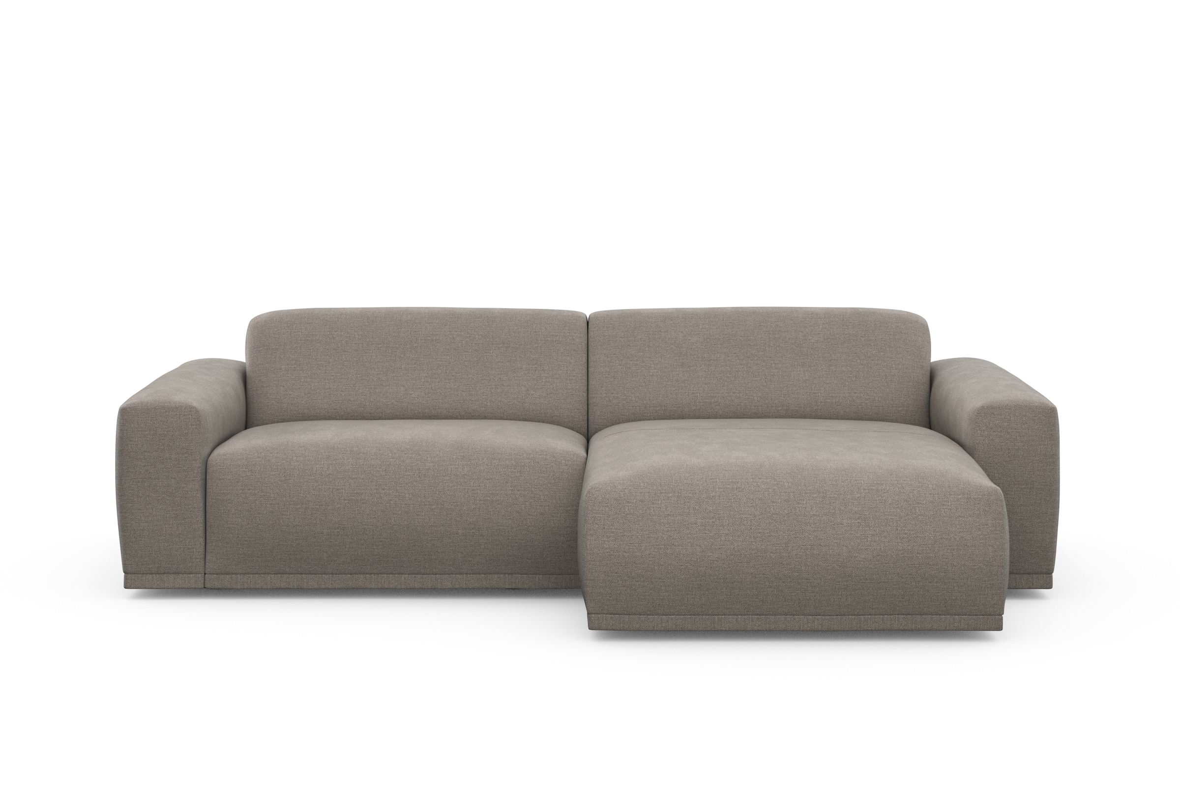 TRENDMANUFAKTUR Ecksofa Braga, mit hochwertigem Kaltschaum, L-Form, in Cord günstig online kaufen