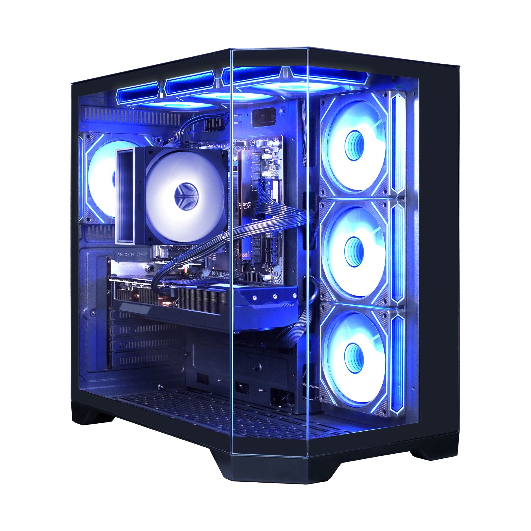 GAMEMAX Gaming-PC »HYPE-A BK 7995 AMD Ryzen 5 7500F 16GB DDR5 1TB SSD RTX 5070« Windows 11, DDR5 RAM