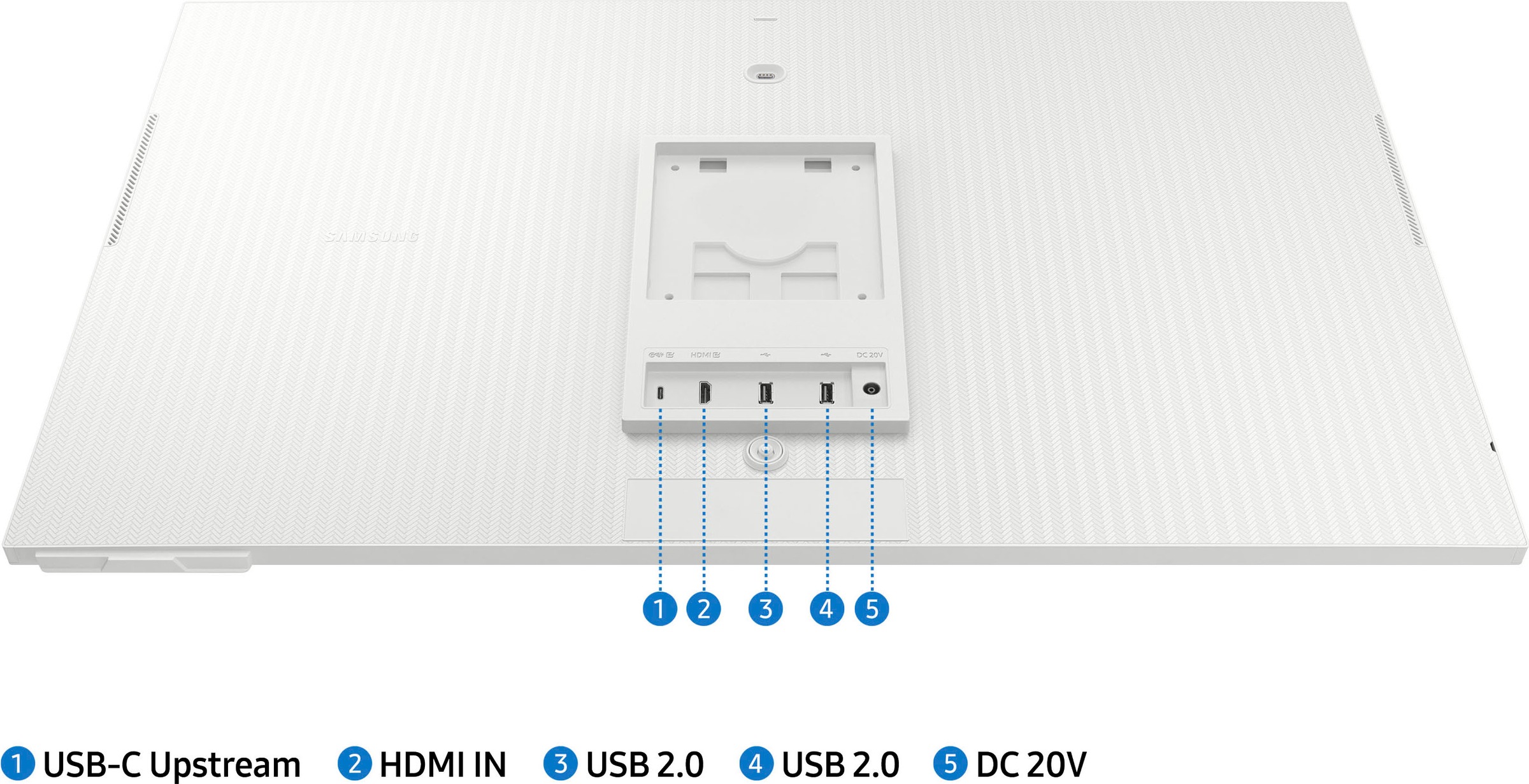 Samsung Smart Monitor »S32CM703UU«, 80 cm/32 Zoll, 3840 x 2160 px, 4K Ultra HD, 4 ms Reaktionszeit, 60 Hz