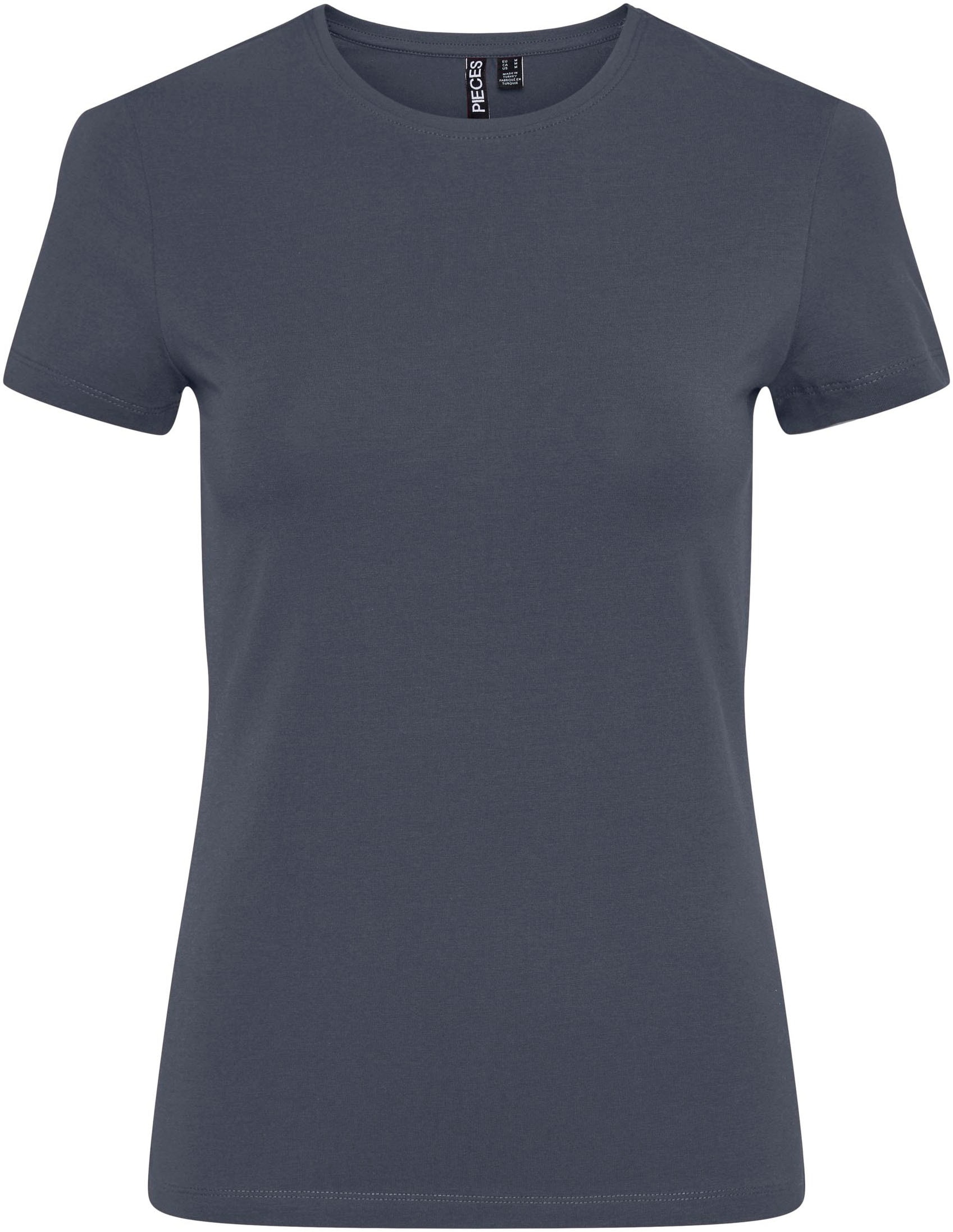 pieces Rundhalsshirt »PCRIA SS SOLID TEE NOOS BC«
