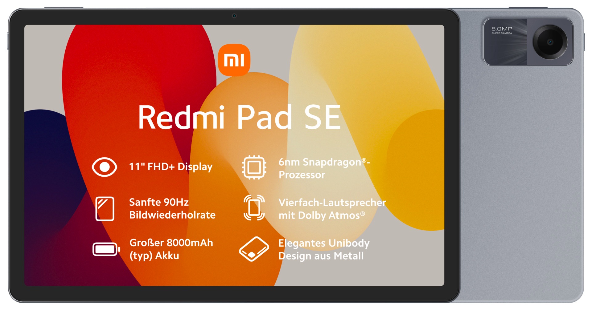 2. Bild von Xiaomi Tablet »Xiaomi Redmi Pad SE 4GB+128GB«, (Android)