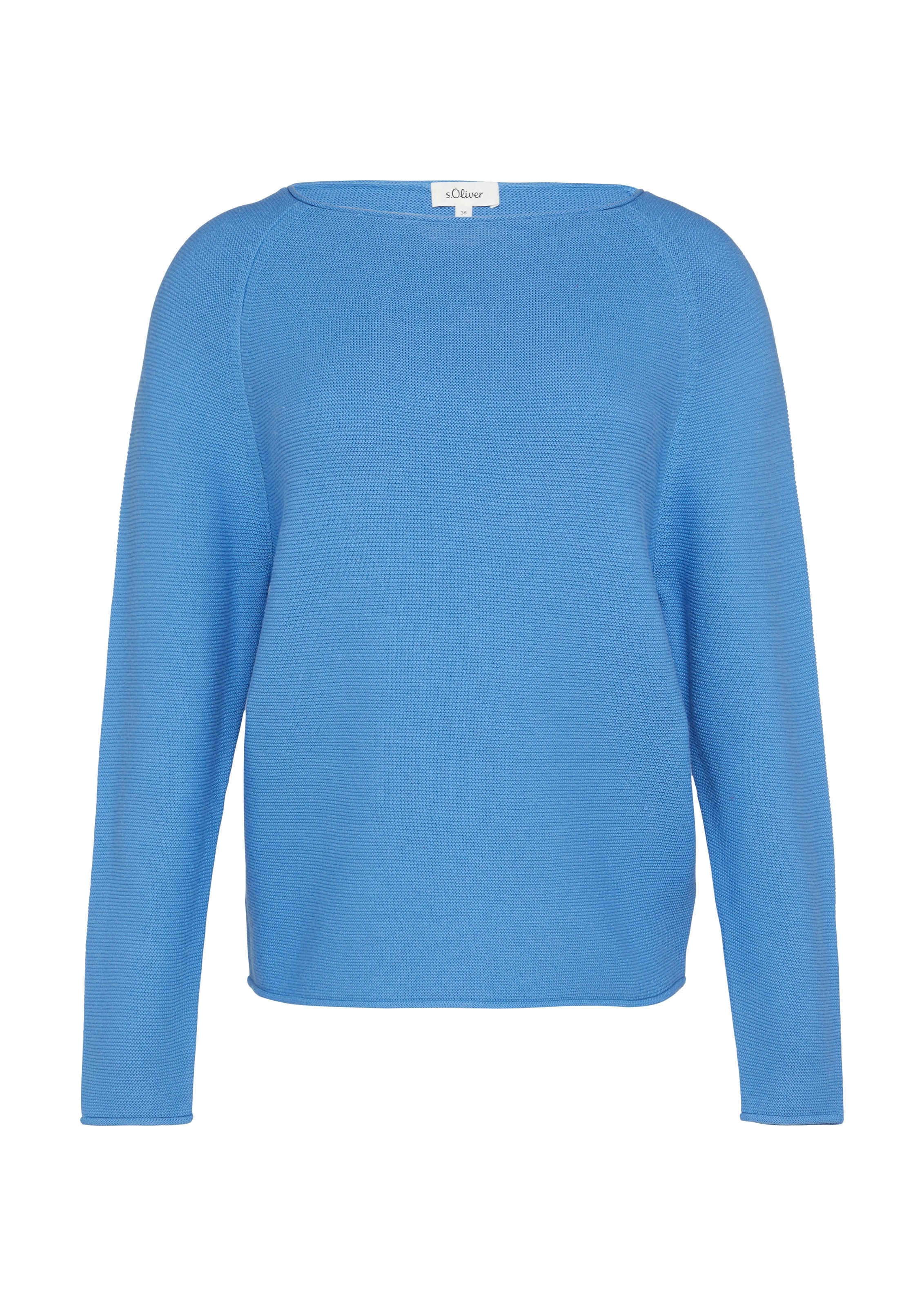 s.Oliver Strickpullover, mit U-Boot Ausschnitt