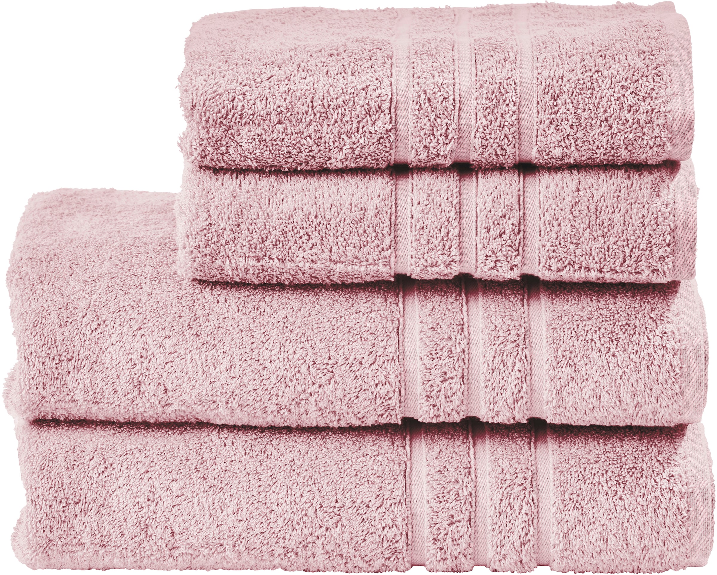 done.® Handtuch Set »Daily Uni«, (Set, 4 St., 2 Gästetücher (30x50 cm)-2 Ha günstig online kaufen