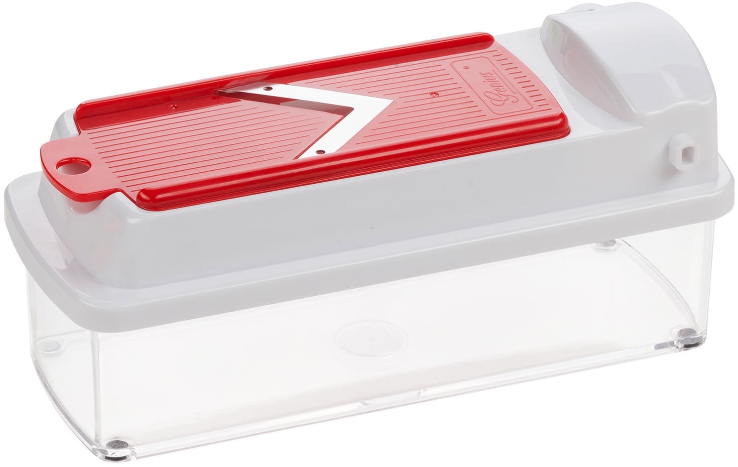 Genius Gemüseschneider »Nicer Dicer Smart, inkl. Julietti, Set 16-tlg.«, Würfel, Stifte, Scheiben, Streifen, Viertel und Gehobeltes!