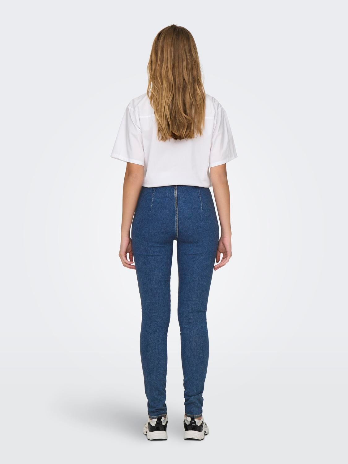 ONLY Skinny-fit-Jeans »ONLDAISY HW BUTTON SKINNY DNM«