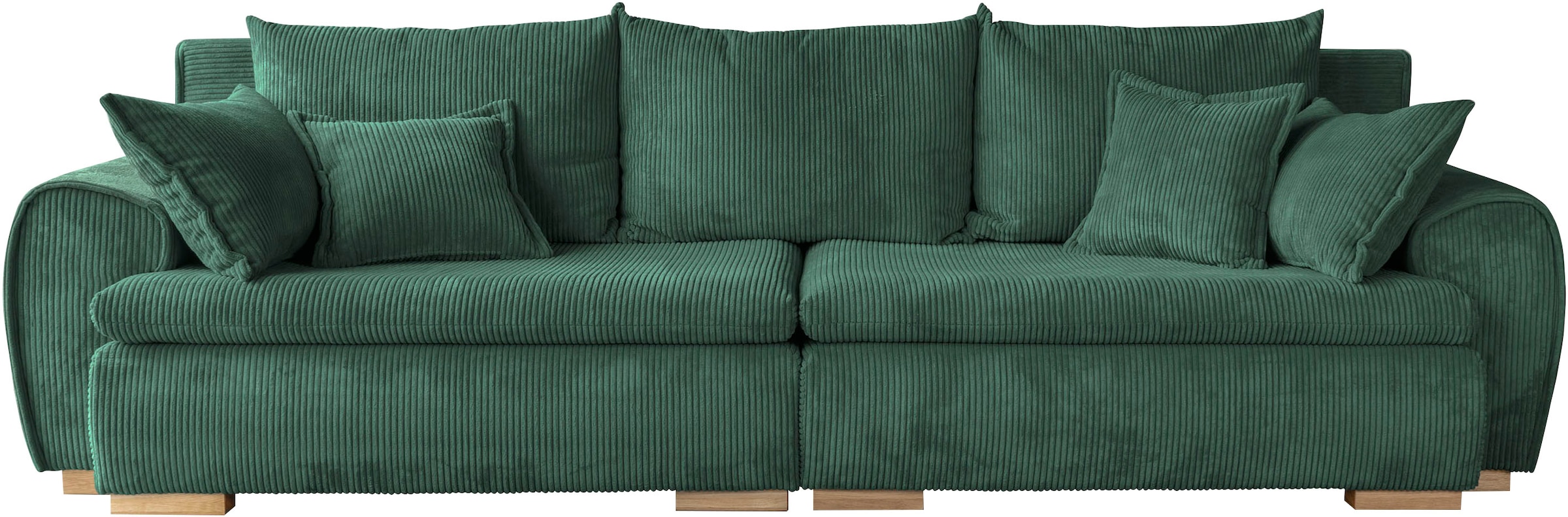 Home affaire Big-Sofa »Katja«, Breite 275 cm, Cord-Bezug günstig online kaufen