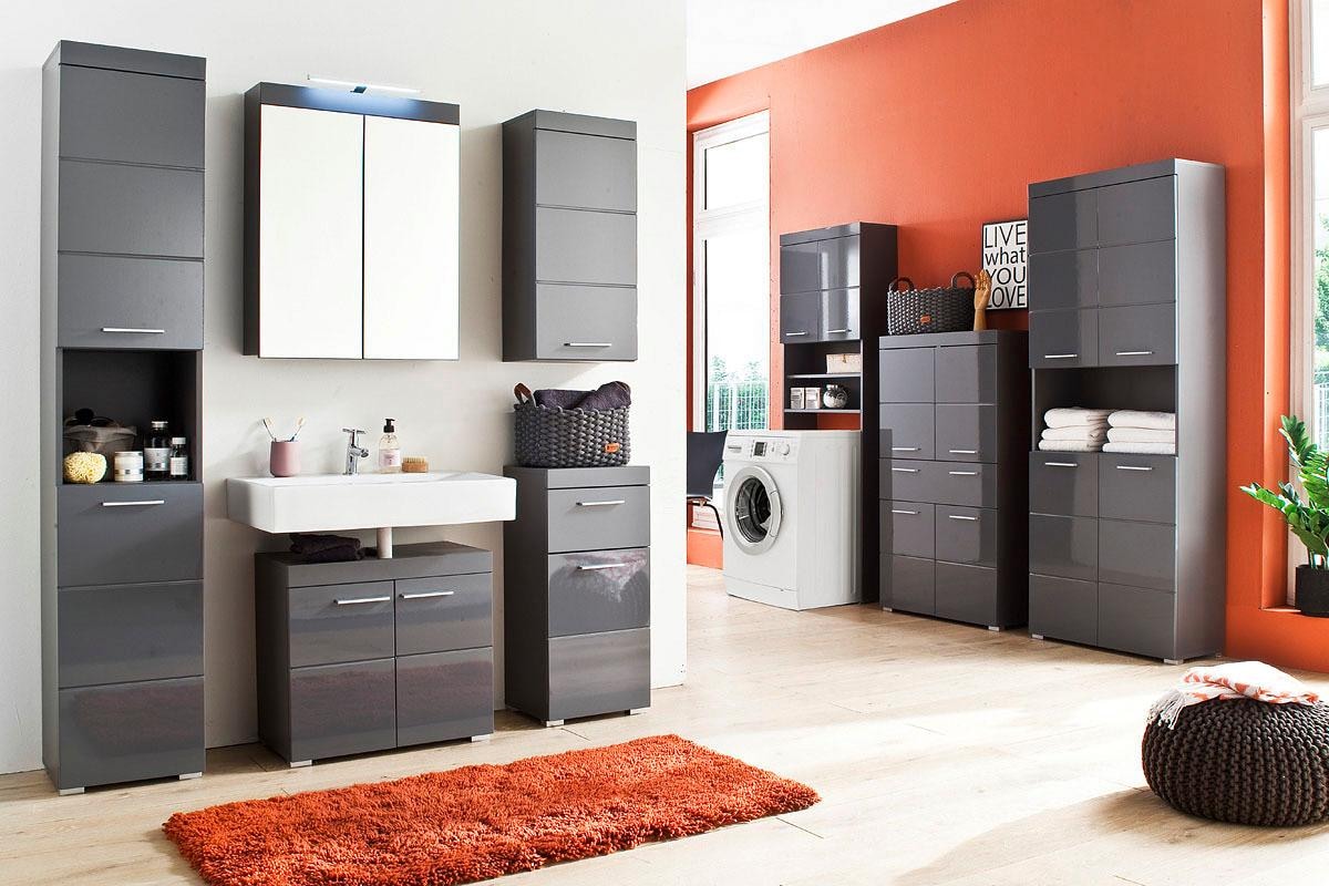 INOSIGN Spiegelschrank »Avena«, Badezimmerschrank wahlweise mit LED-Beleuchtung - (B/T/H) 60/17/77 cm