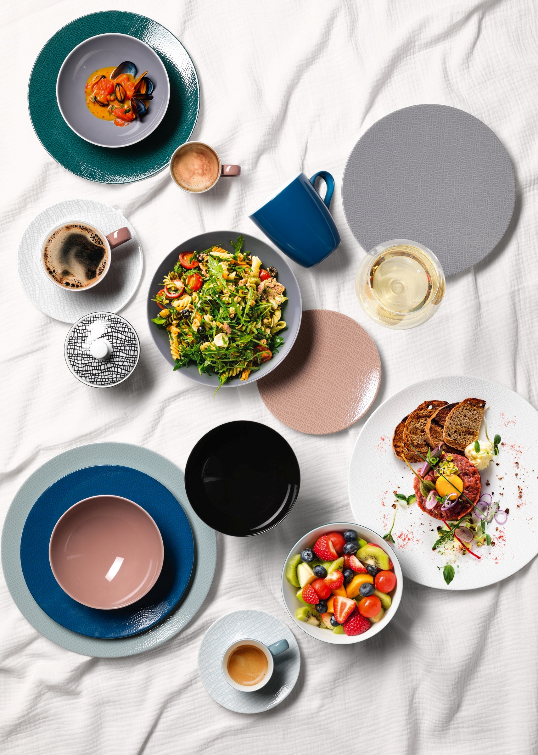 Seltmann Weiden Frühstücksteller »Life Fashion«, (1 St.), Teller rund 22,5 günstig online kaufen