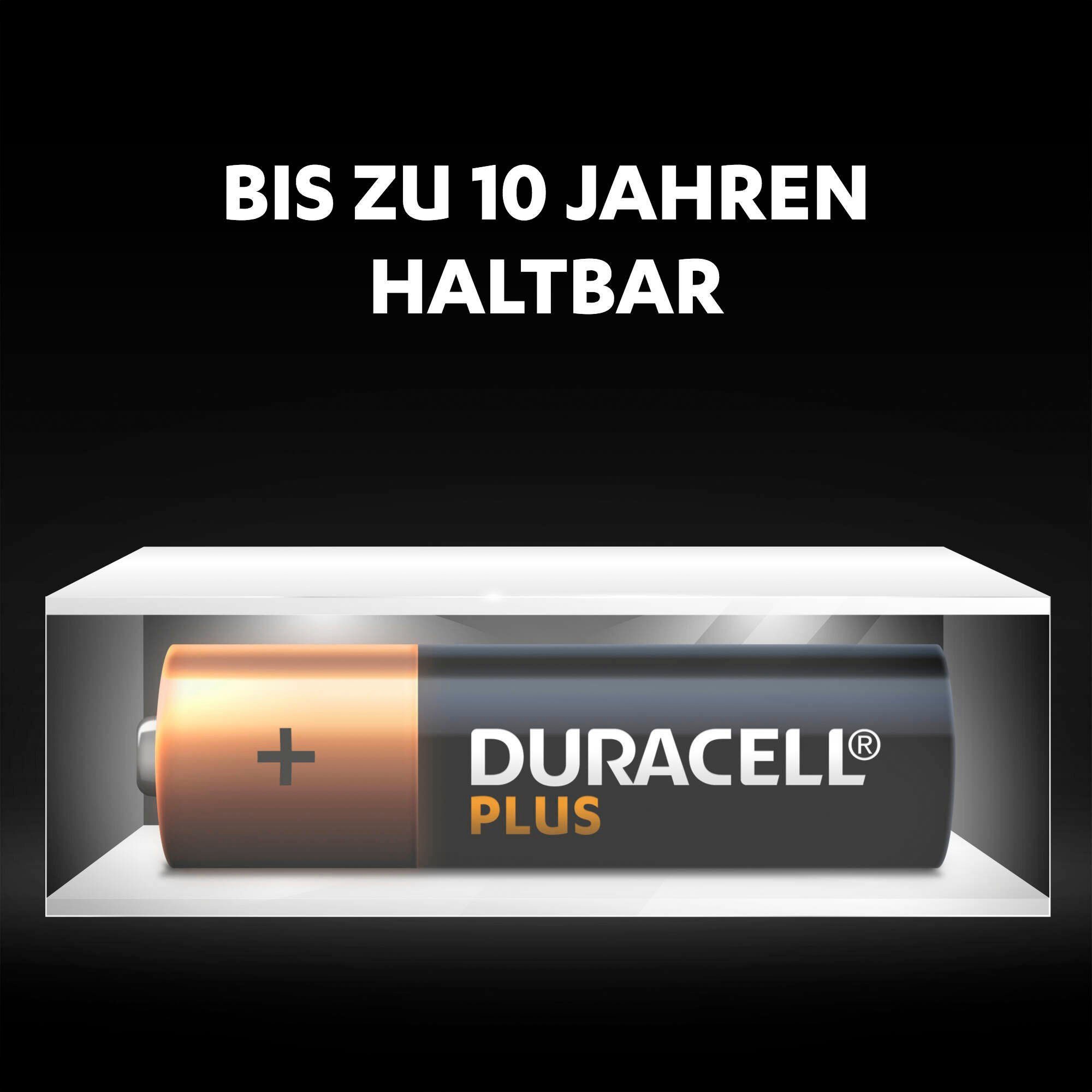 Duracell Batterie »20+20 Pack: 40x Mignon/AA/LR06«, 1,5 V, (40 St., Alkaline Batterie, 40 Stück), 1,5V