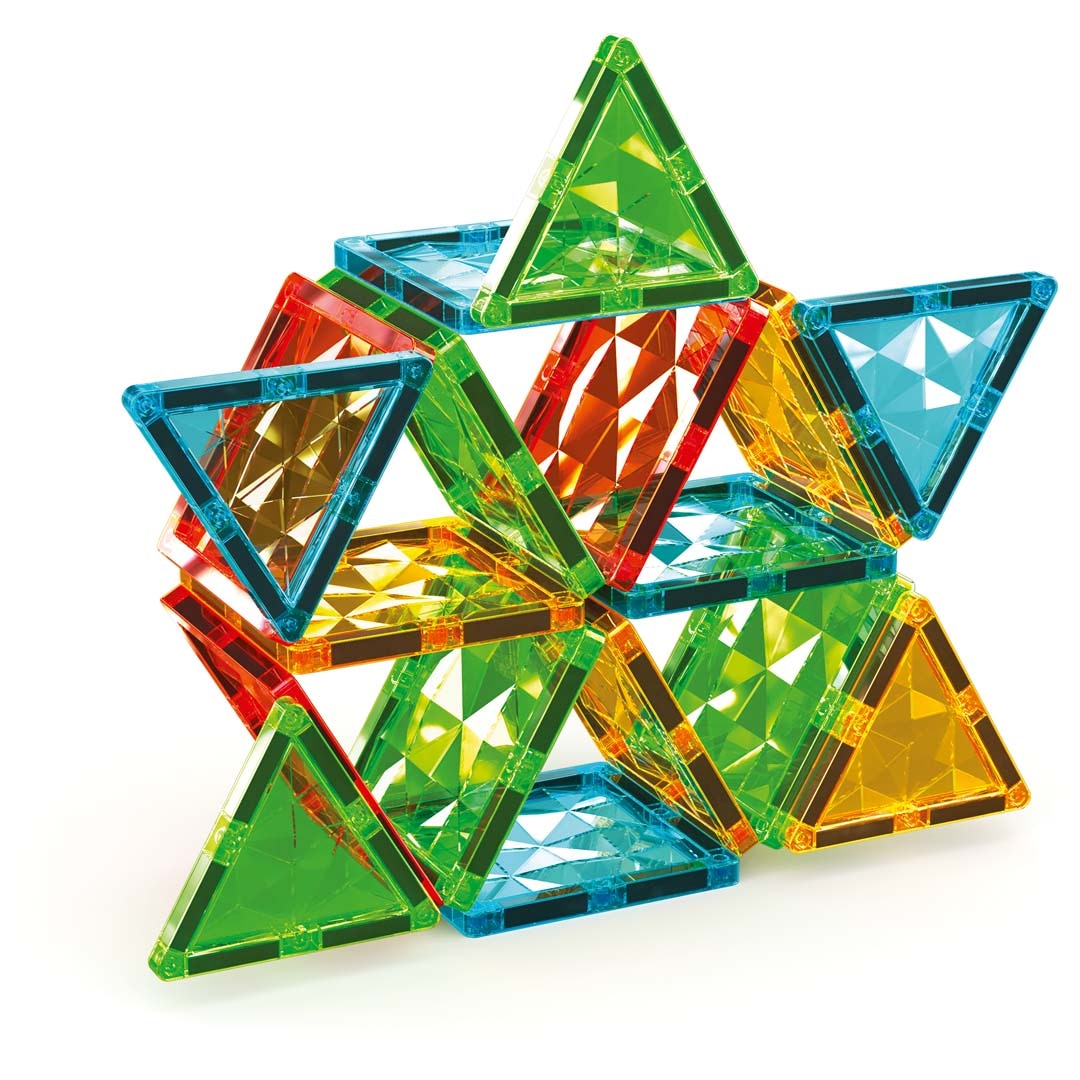 Geomag™ Magnetspielbausteine »Magnetic Tiles Gems (4103)«