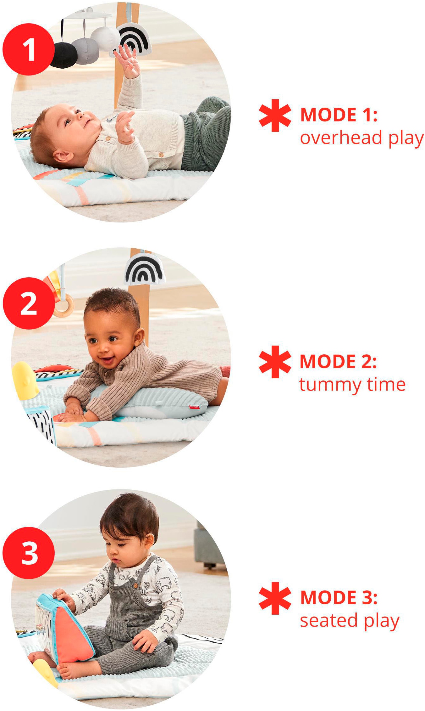 Skip Hop Spielbogen »Montessori«, mit Spielmatte