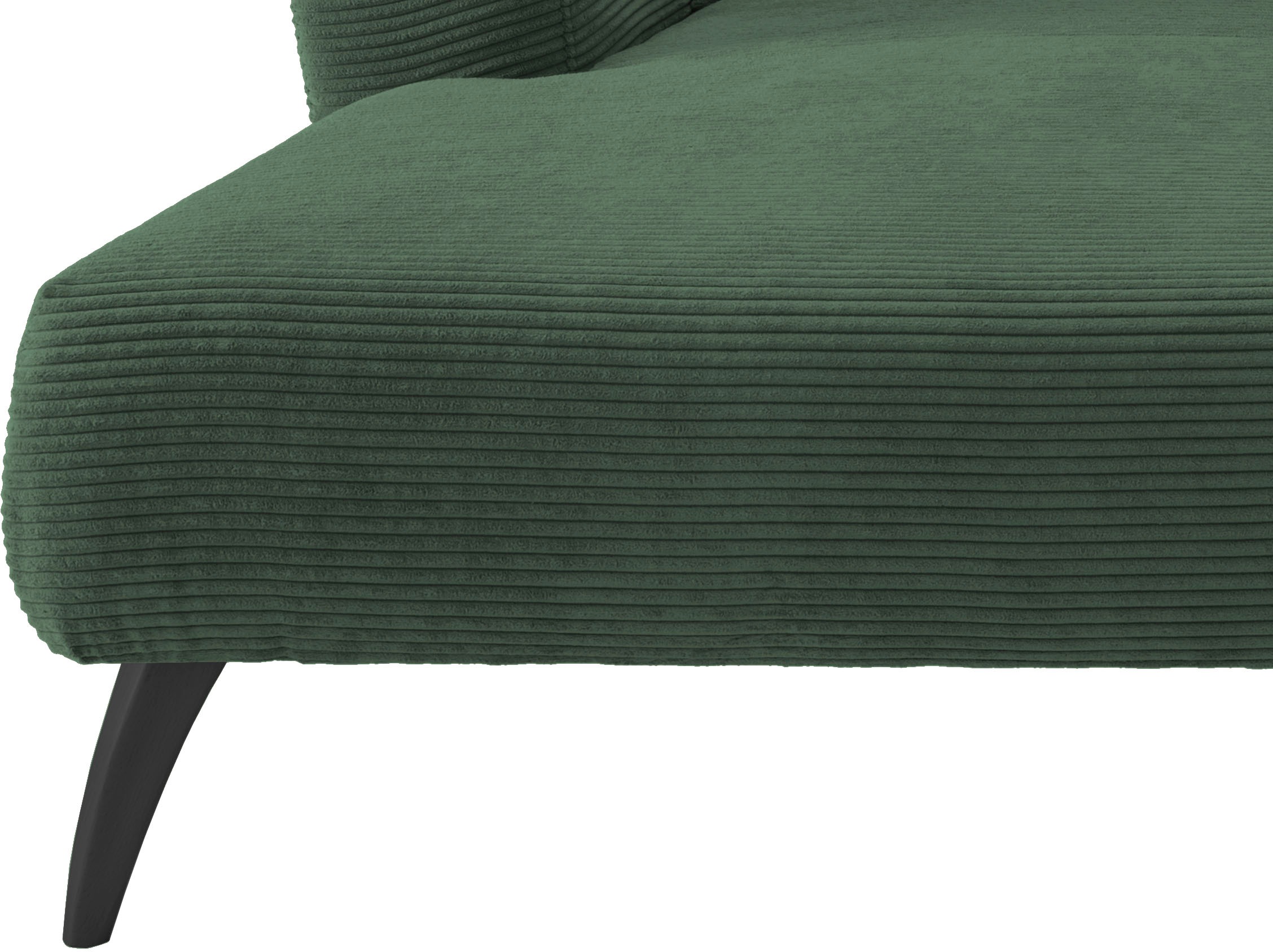 INOSIGN Ecksofa »Colori L-Form«, Holzfußfarbe wählbar, inkl. 4x Zierkissen