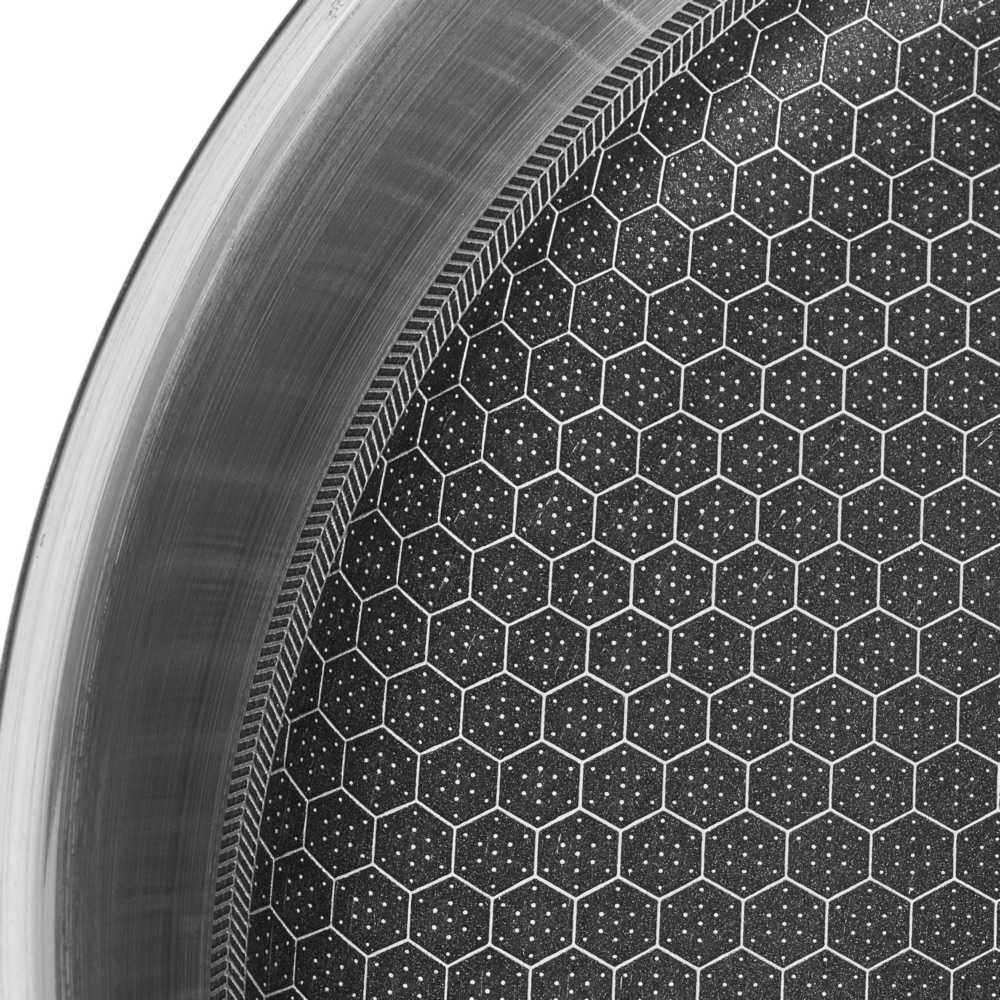 RESTO Kitchenware Bratpfanne »Achird Pfanne aus Tri-Ply (Edelstahl + Aluminium + Edelstahl) ofenfest«, Edelstahl 18/10, (1 tlg.), Die 3-schichtige Basis ermöglicht eine Energieeinsparung von 25%