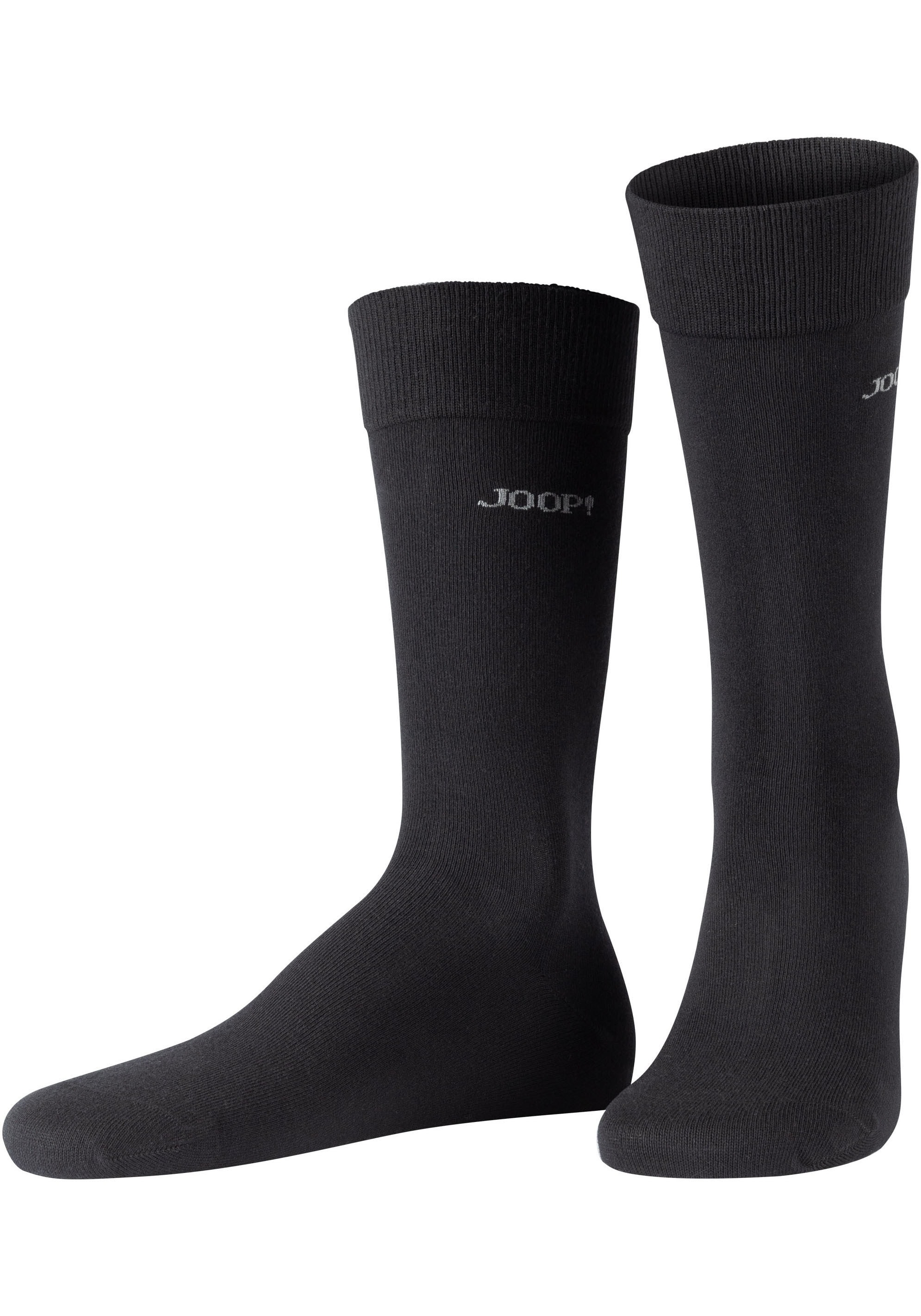 JOOP! Socken »premium essentials«, (4er Pack), Premium Essentials, verstärkte Ferse, haltbare Spitze