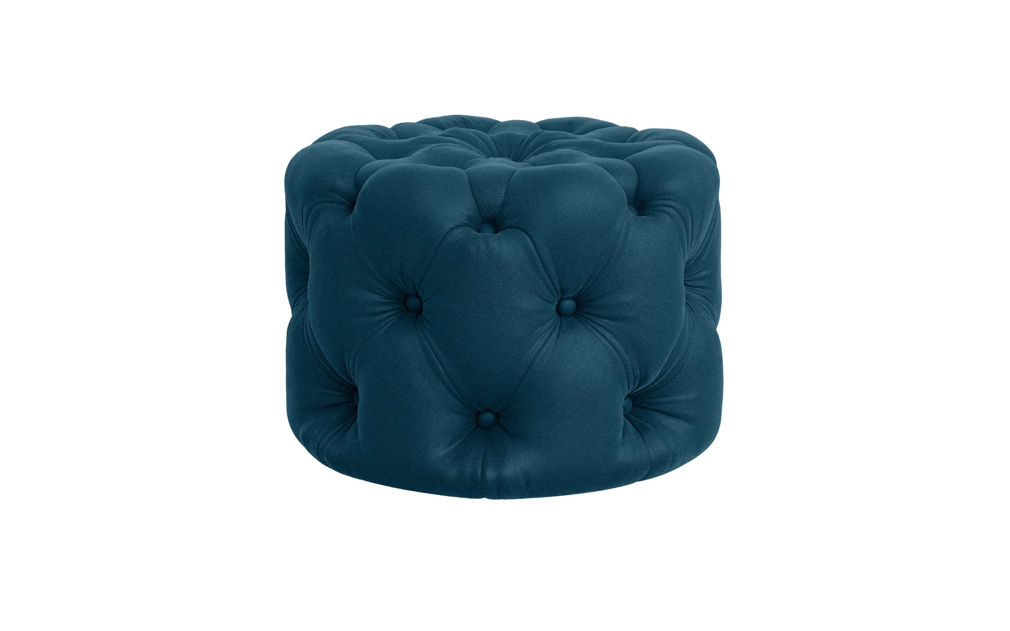 Places of Style Hocker »FOLLINA«, Polsterhocker mit klassischer Chesterfiel günstig online kaufen