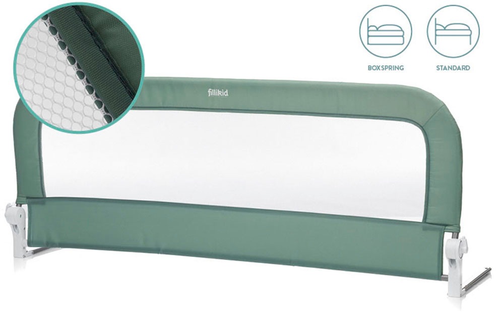 Fillikid Bettschutzgitter »Lara, mint, 150/60 cm« günstig online kaufen