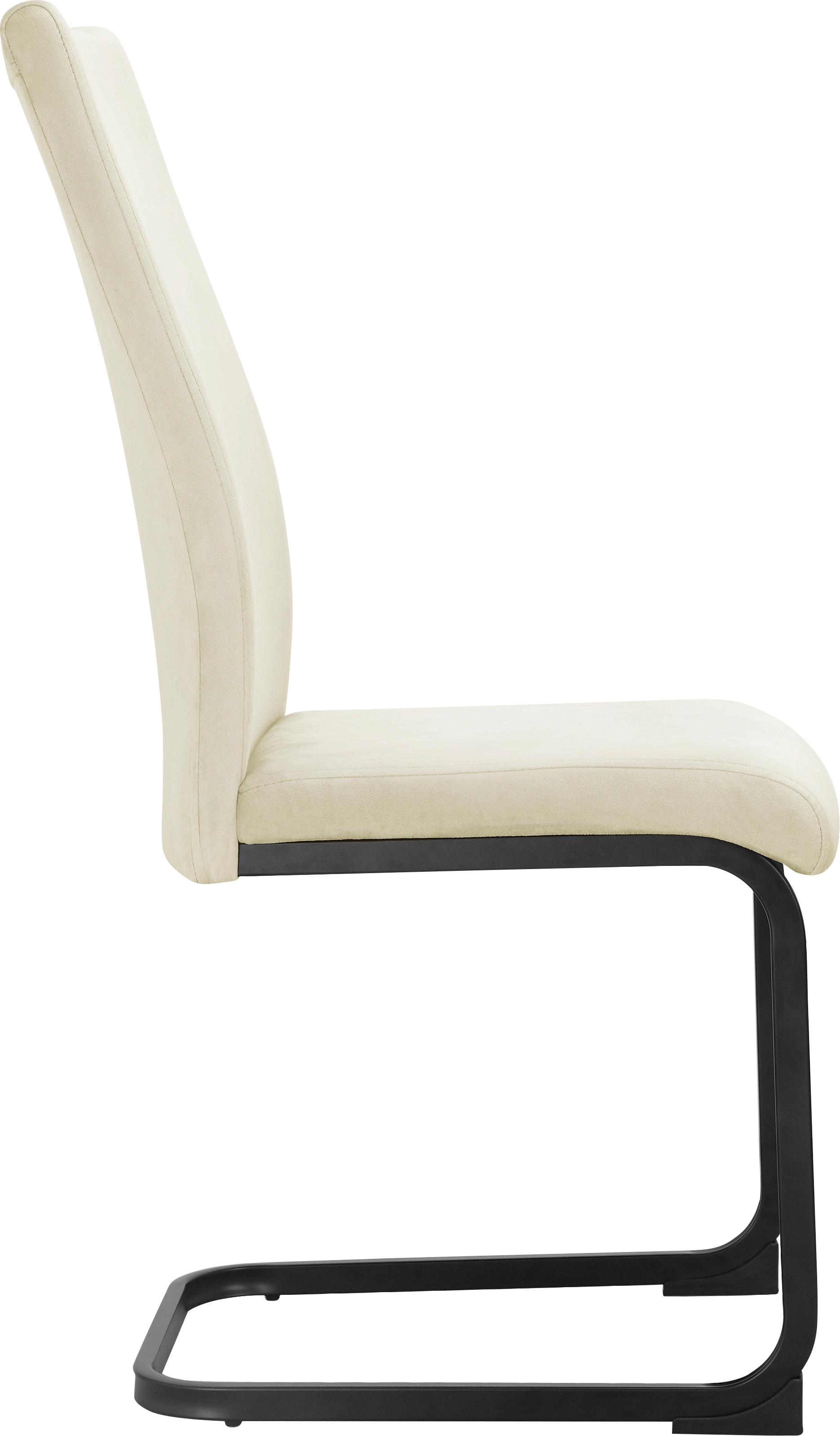 INOSIGN Esszimmerstuhl »Darcel«, (Set), 4 St., Veloursstoff, Freischwinger