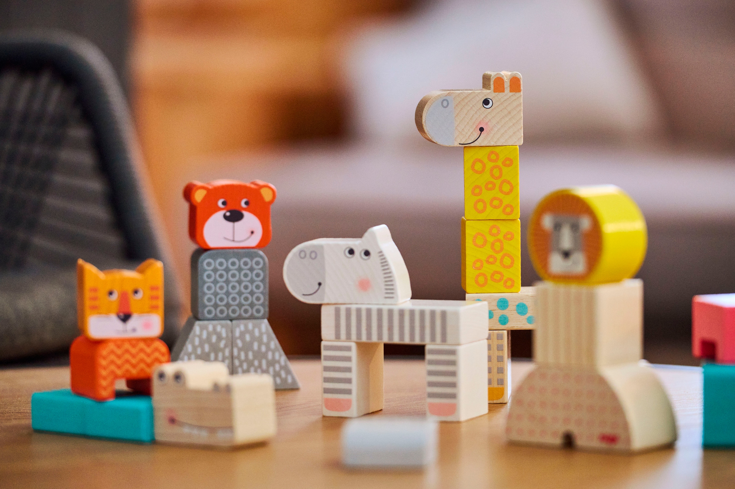 Haba Spielbausteine »Motivbausteine Tierparade«, Made in Germany