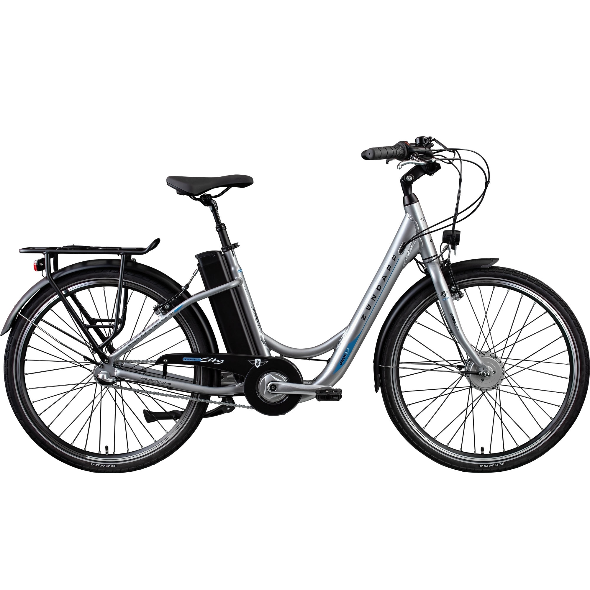 Zündapp »Green 2.7« 3 Gang Nabenschaltung Frontmotor 250 W Pedelec, Elektrofahrrad für Damen u. Herren