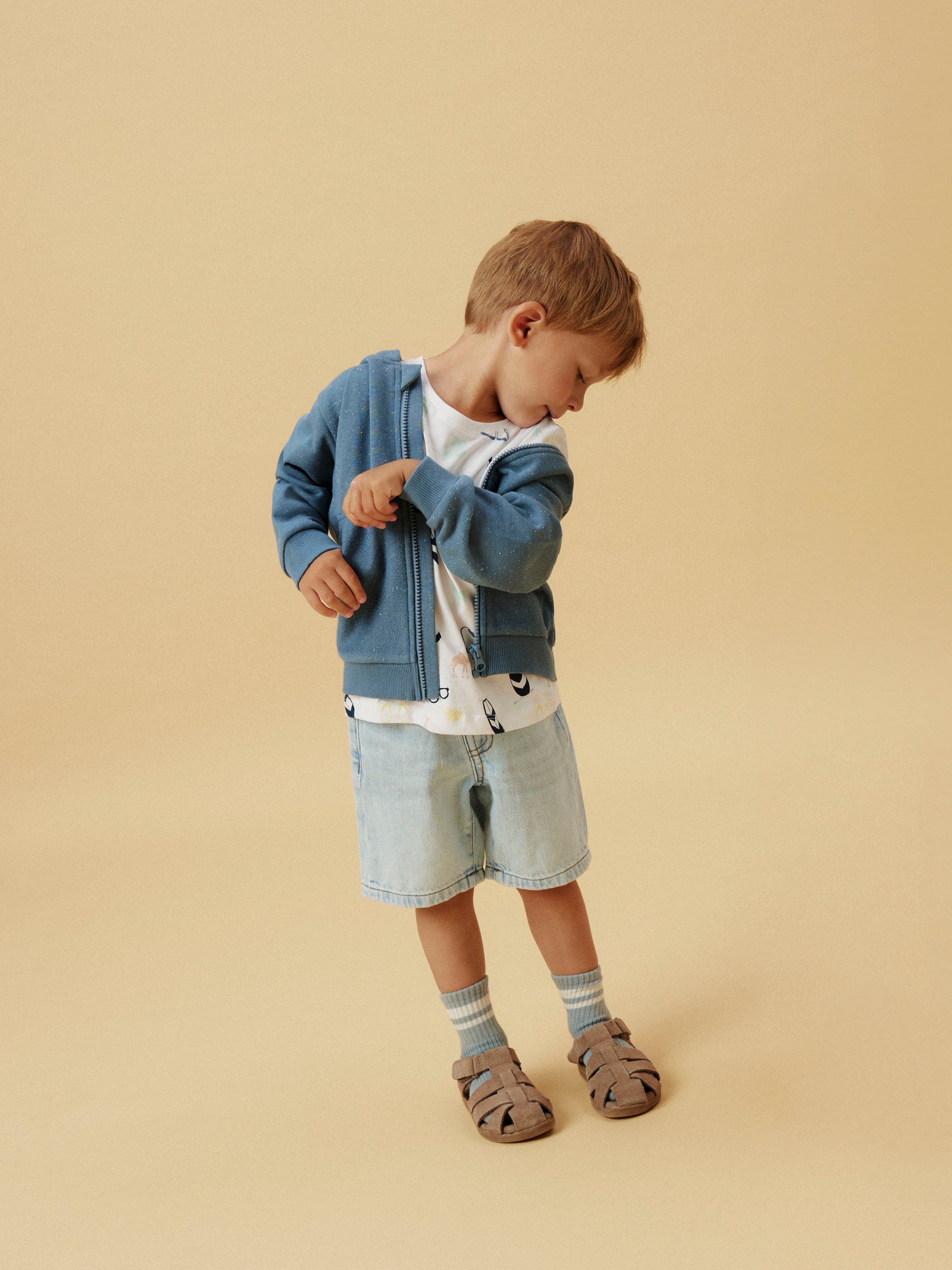 Name It Shorts »NMMRYAN REG DNM BERMUDA 3040-BE F«