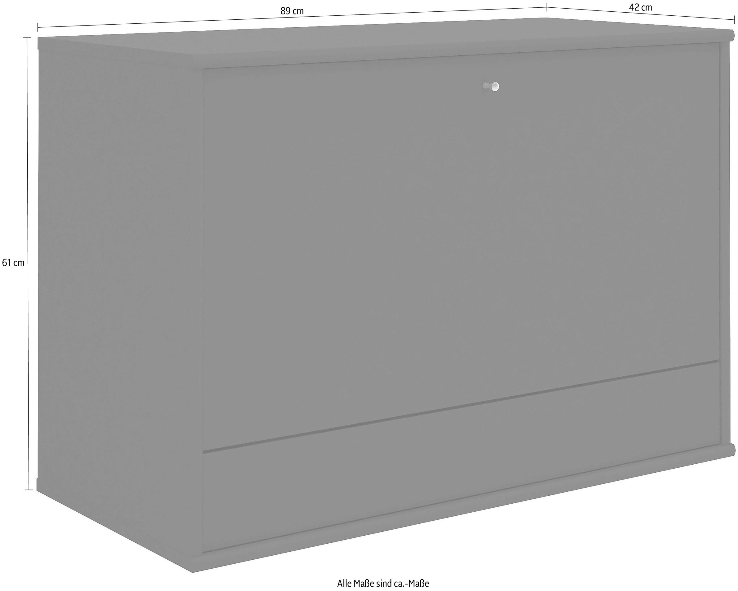 Hammel Furniture Schreibtisch »Mistral Bürotisch, Arbeitstisch, Tisch, Computertisch«, mit LED Spot, B: 89 cm, Designmöbelserie