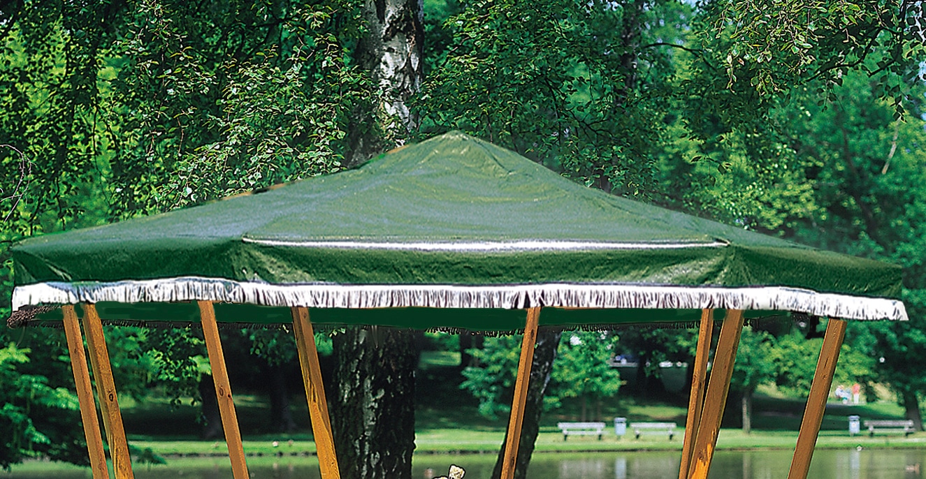 PROMADINO Pavillon-Ersatzdach »Rosenheim« grün