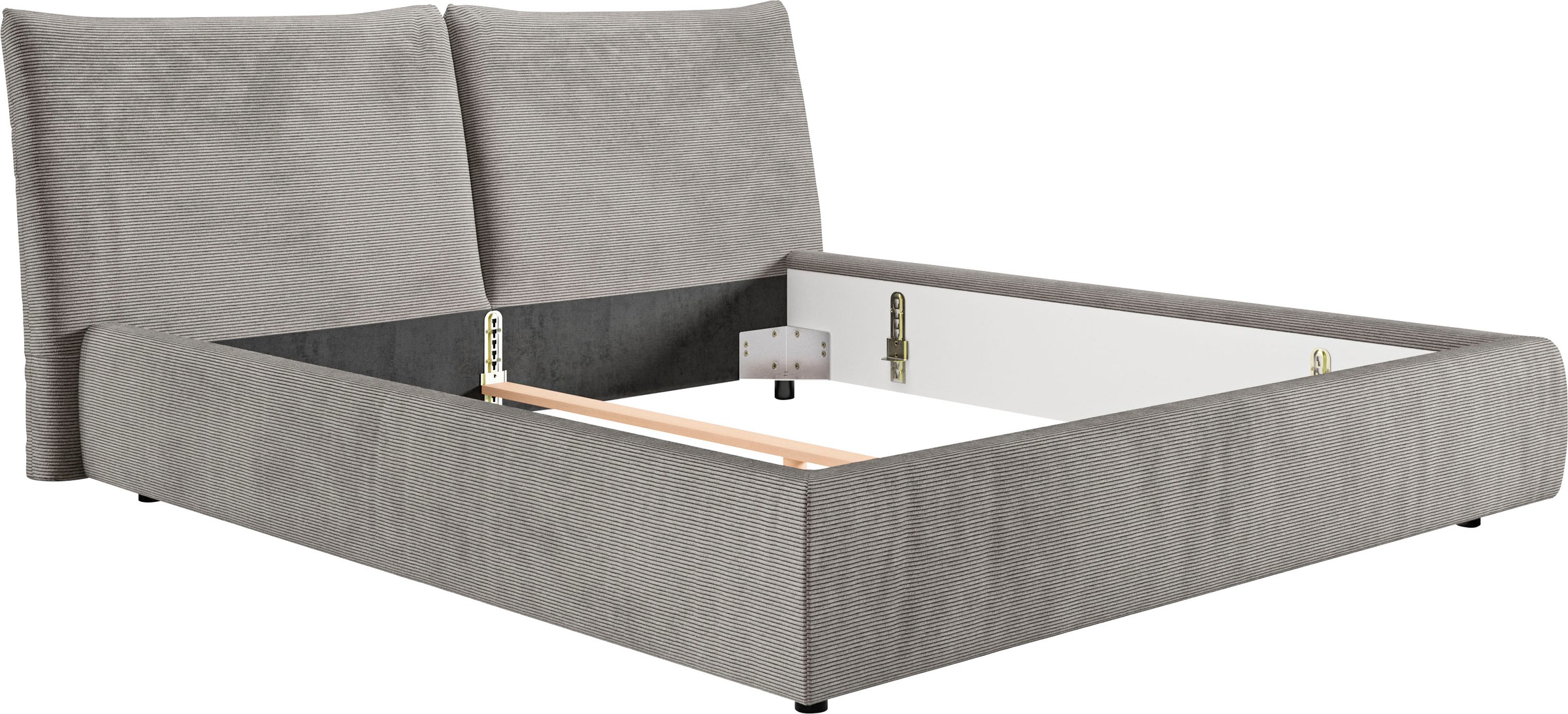 PLACES OF STYLE Polsterbett "Priora in 4 Breiten bis 200cm" auch in NaturLE günstig online kaufen