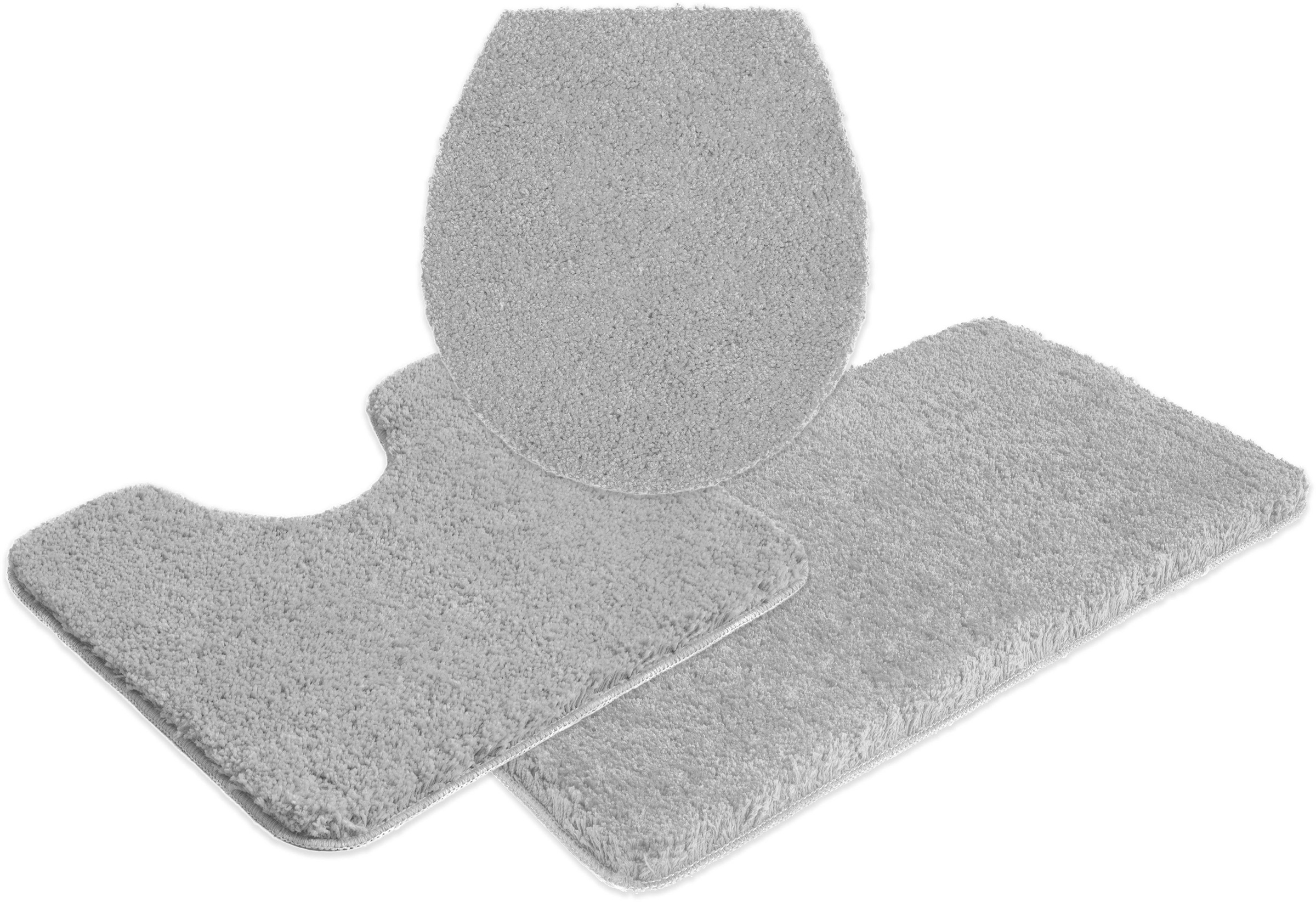 my home Badematte »Sanremo, Badvorleger, Badezimmer Teppich, sehr weich«, r günstig online kaufen