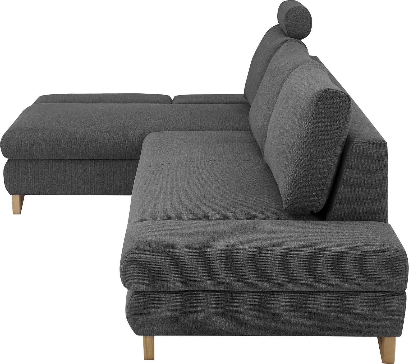 INOSIGN Ecksofa »City/Giron, L-Form,«, verstellbare Armlehnen mit Rasterfunktion