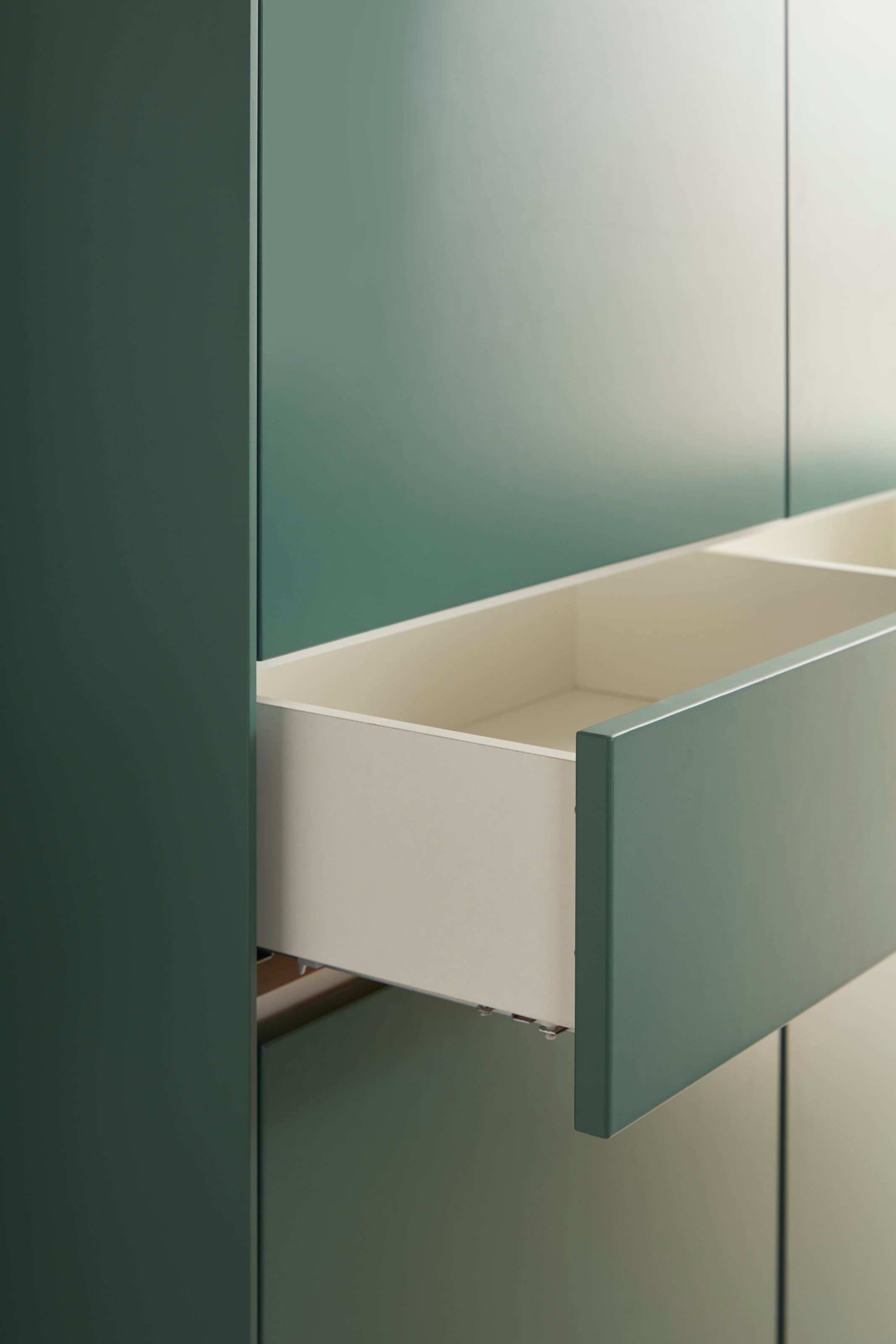 LeGer Home by Lena Gercke Highboard »Essentials«, Höhe: 144cm, MDF lackiert, Push-to-open-Funktion