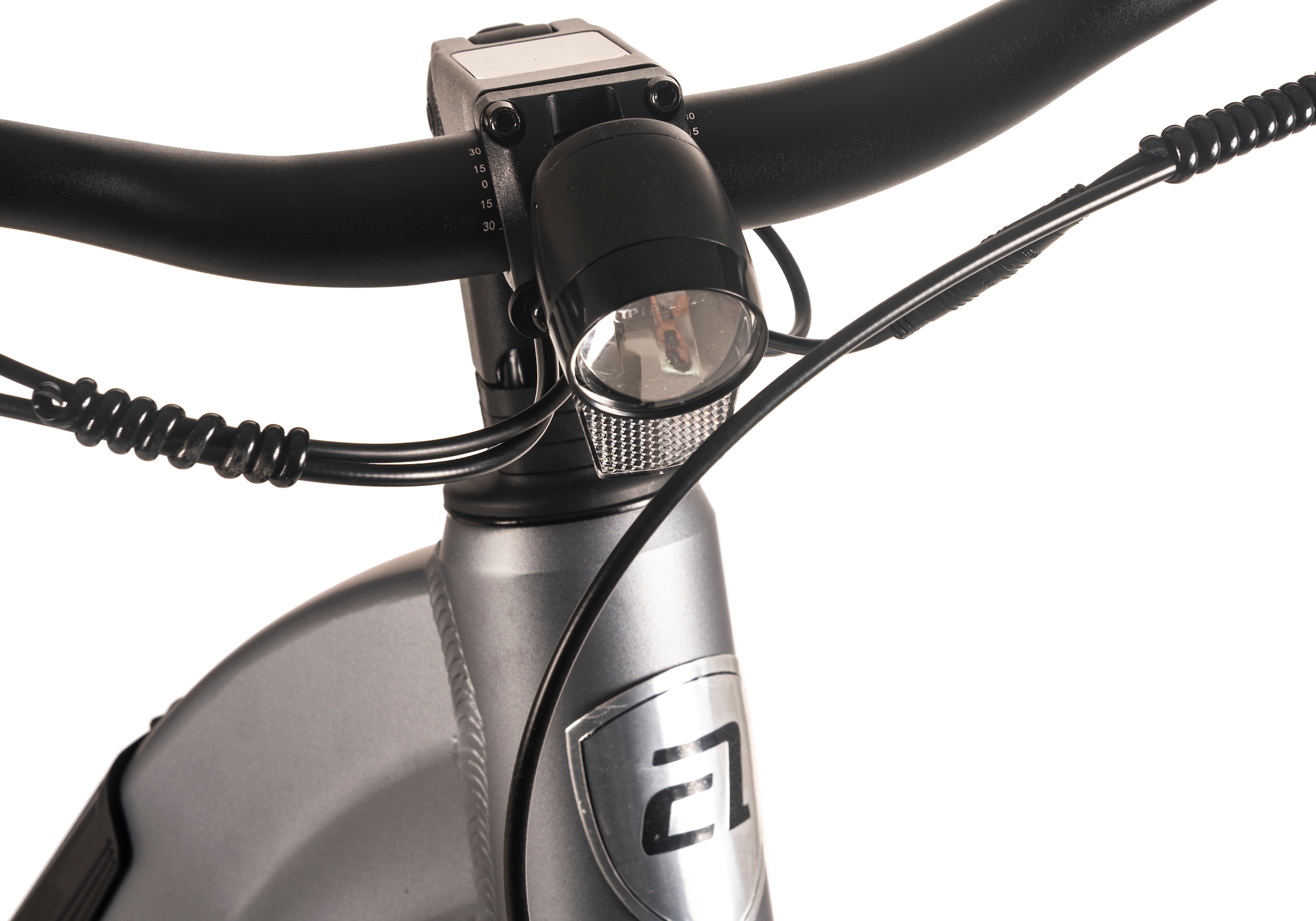 Adore E-Bike »28" Alu Cityfahrrad CX-660 Mittelmotor 75NM / 14,7Ah Grau matt«, 7 Gang, Shimano, Tourney, Mittelmotor 250 W