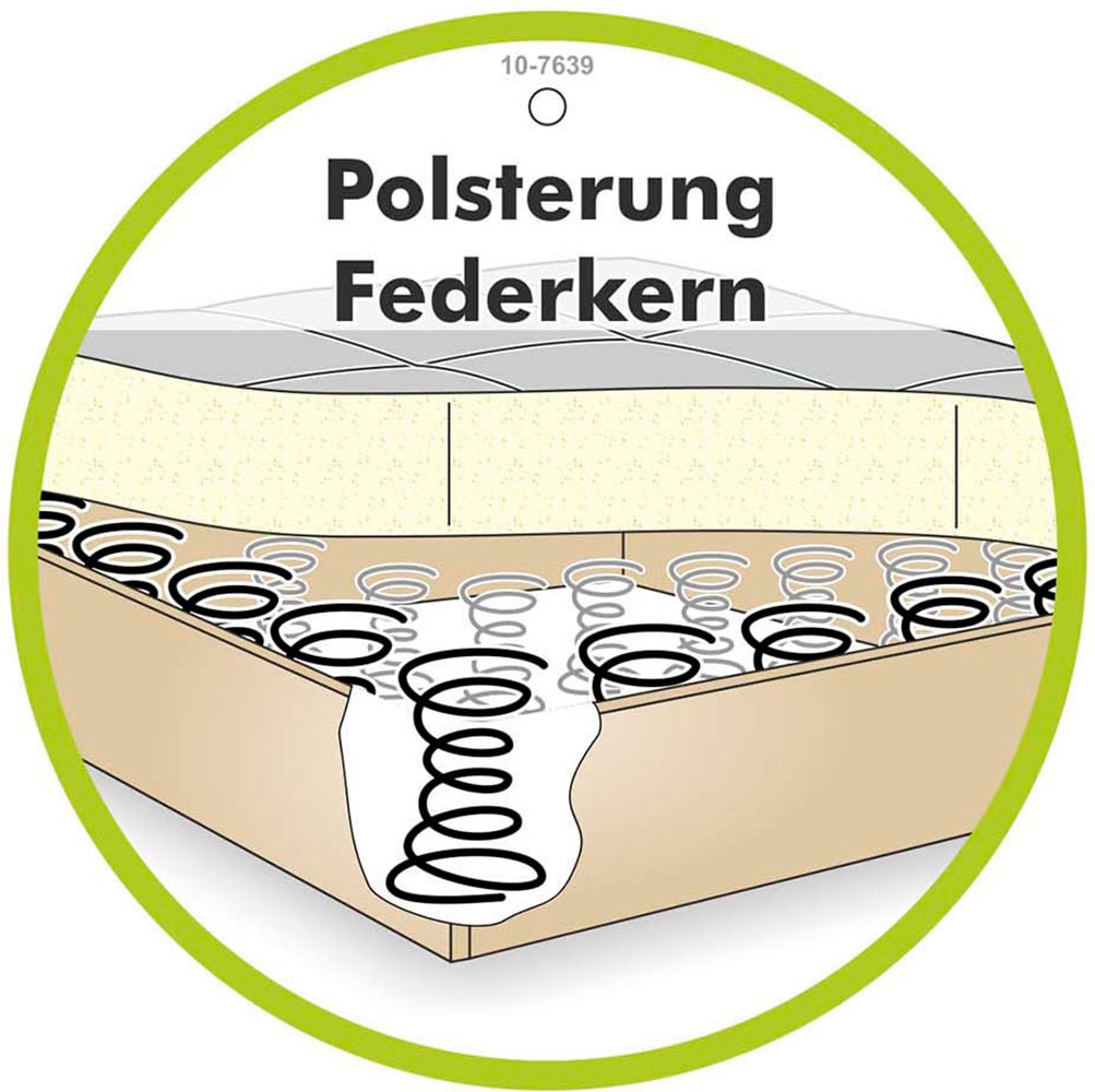 Jockenhöfer Gruppe Hocker »Moldau«, im XXL-Format, ansprechende Steppungen in der Sitzfläche