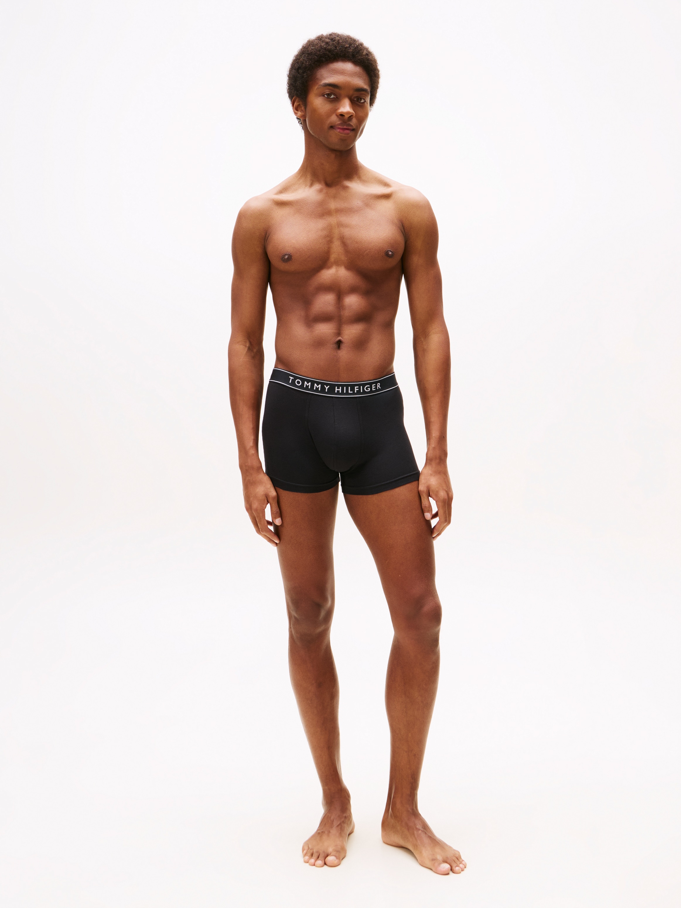 Tommy Hilfiger Underwear Trunk »3P TRUNK DTM«, (Packung, 3 St., 3er), mit Logobund
