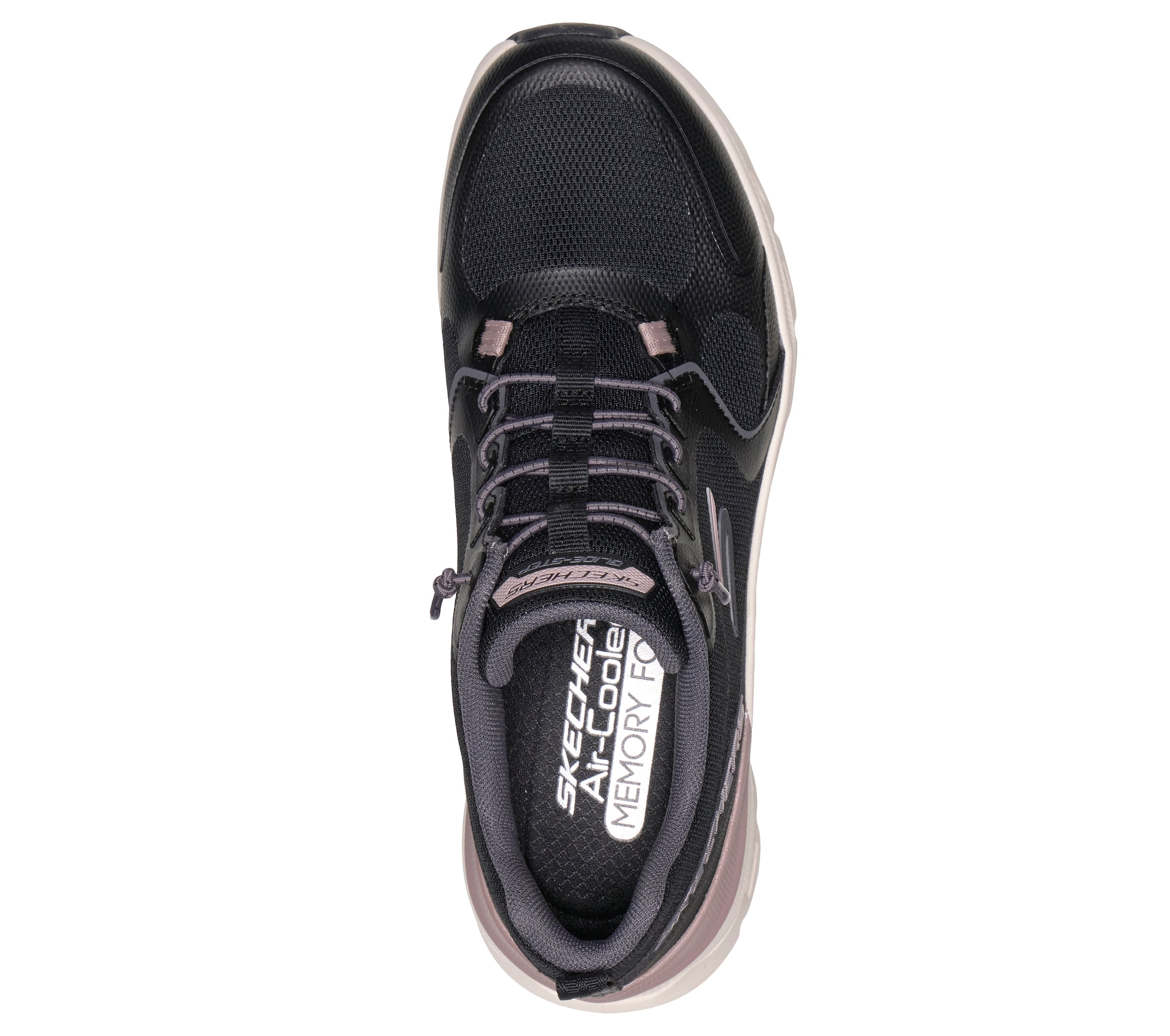 Skechers Slip-On Sneaker »GLIDE-STEP PRO«  Schlupfschuh, Halbschuh, Freizeitschuh, mit elastischen Schnürsenkeln