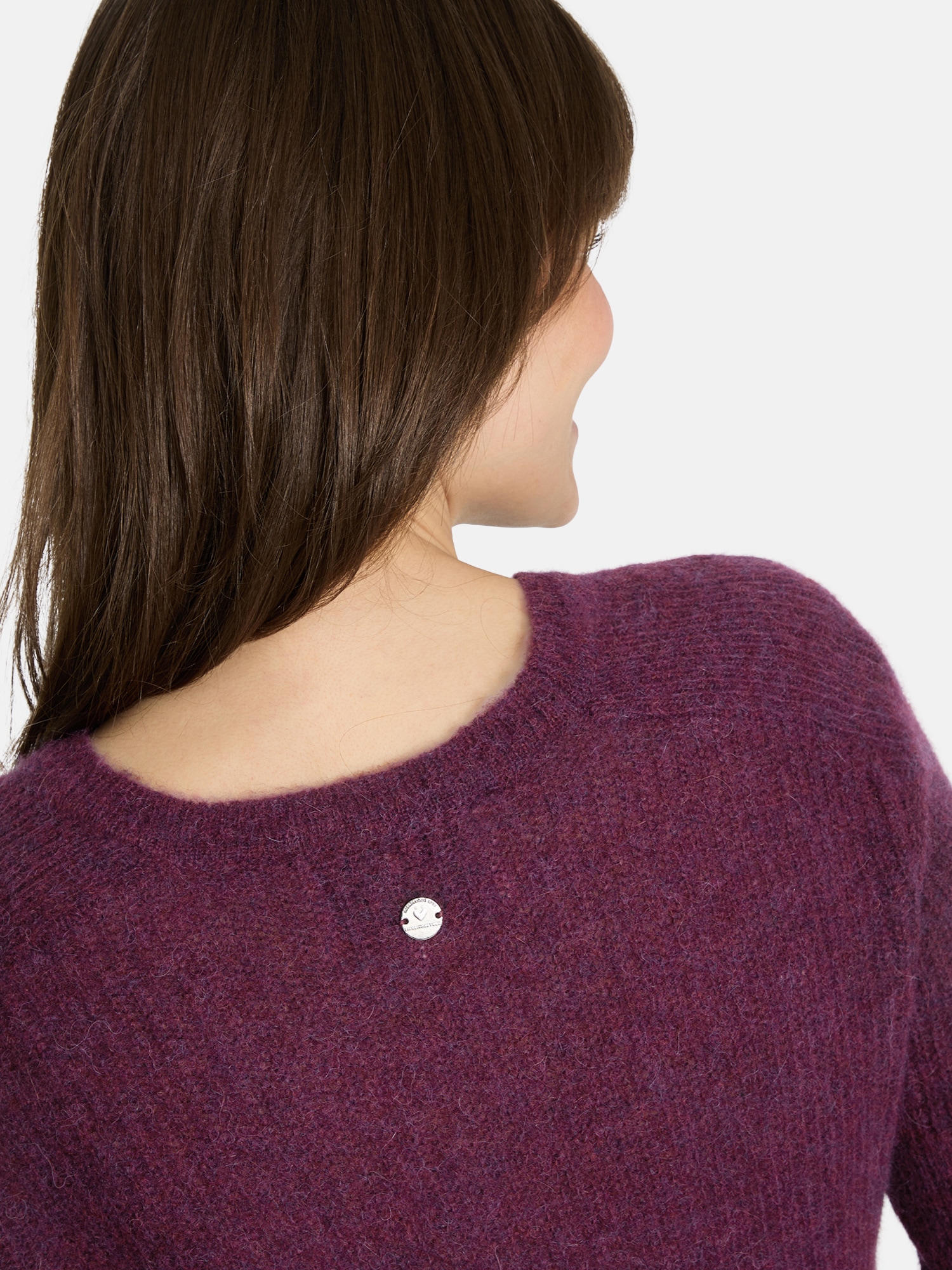 Lieblingsstück Strickpullover »Babro«, Rundhals mit Alpakawolle