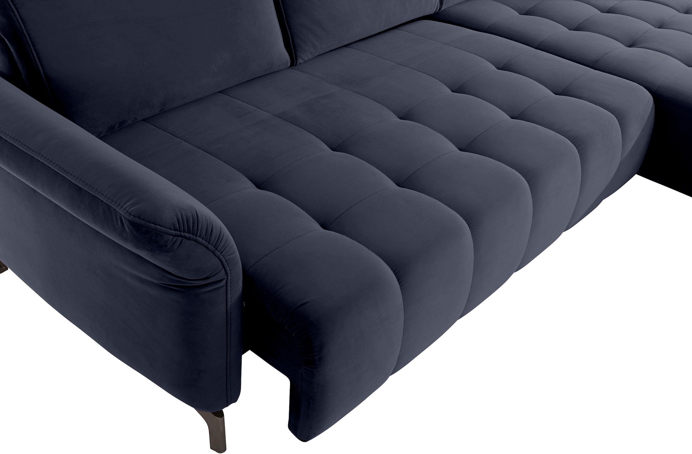 INOSIGN Ecksofa »Fresh L-Form«, Federkern, wahlweise Kopfteilverstellung und motorischer Vorziehsitz