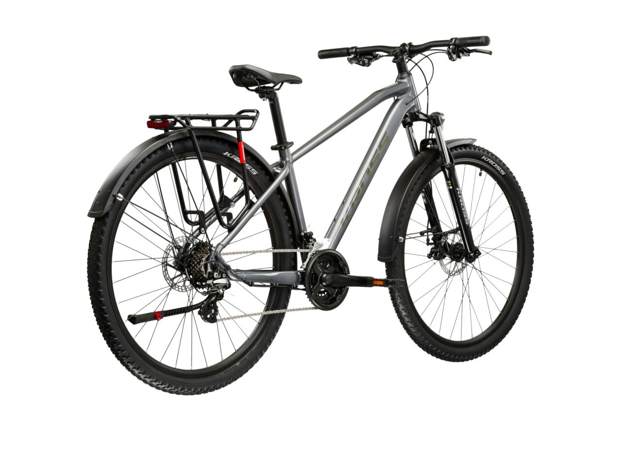 Kross Mountainbike »KROSS Mountainbike Hardtail 27,5" Hexagon 2.0 Eq grau 21 Gänge« 21 Gang Shimano ALTUS M310 Schaltwerk Kettenschaltung
