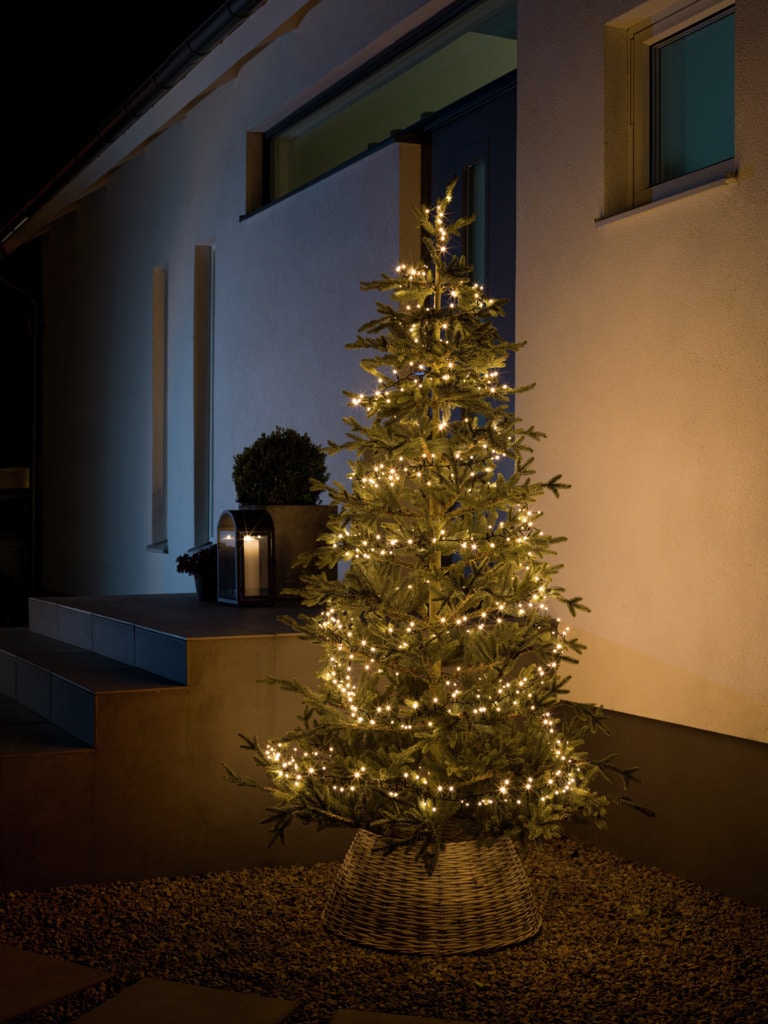 KONSTSMIDE LED-Lichterkette »Weihnachtsdeko aussen«, gefrostet, 1500 warm weiße Dioden