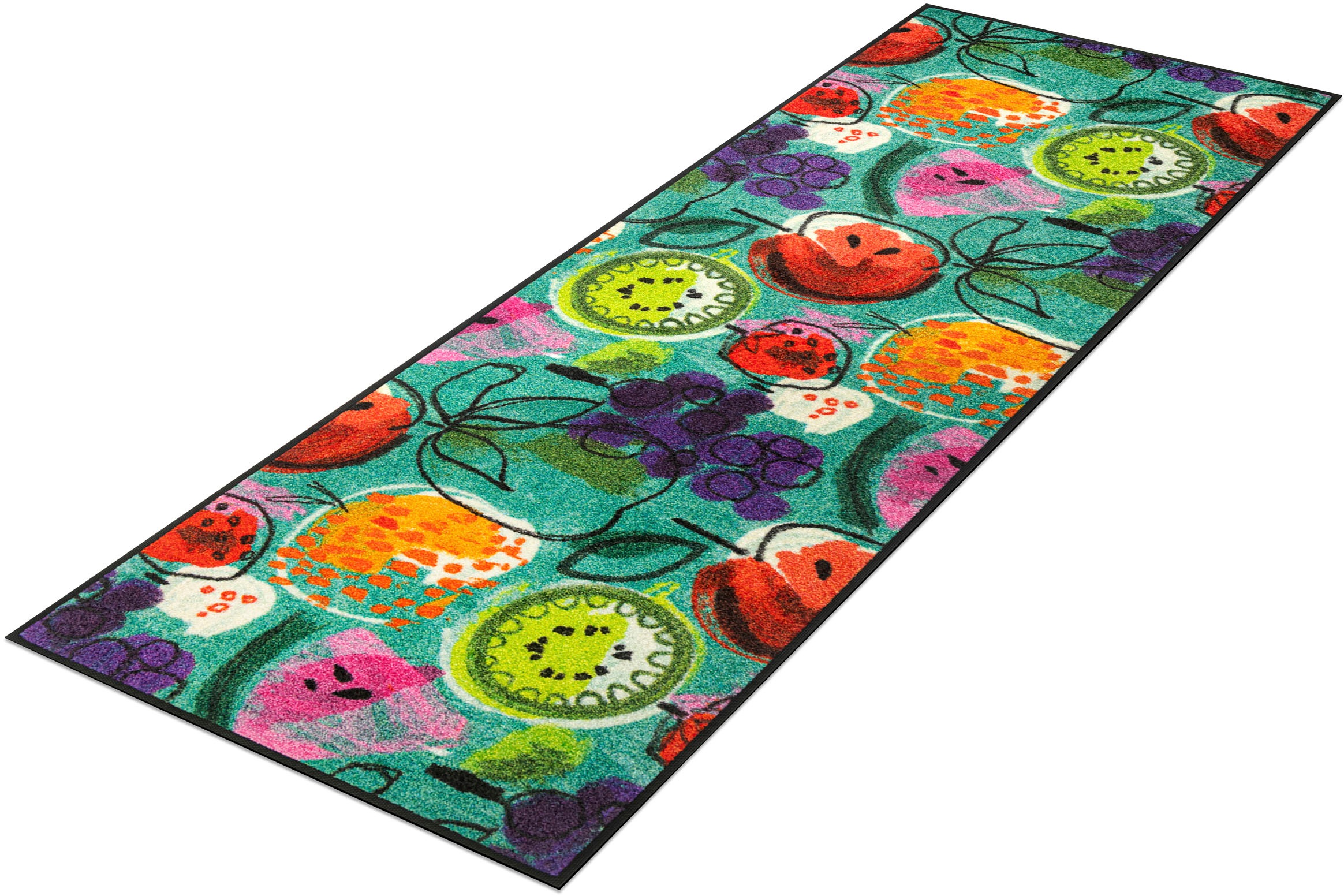 wash+dry by Kleen-Tex Läufer »Fruit Fiesta«, rechteckig günstig online kaufen
