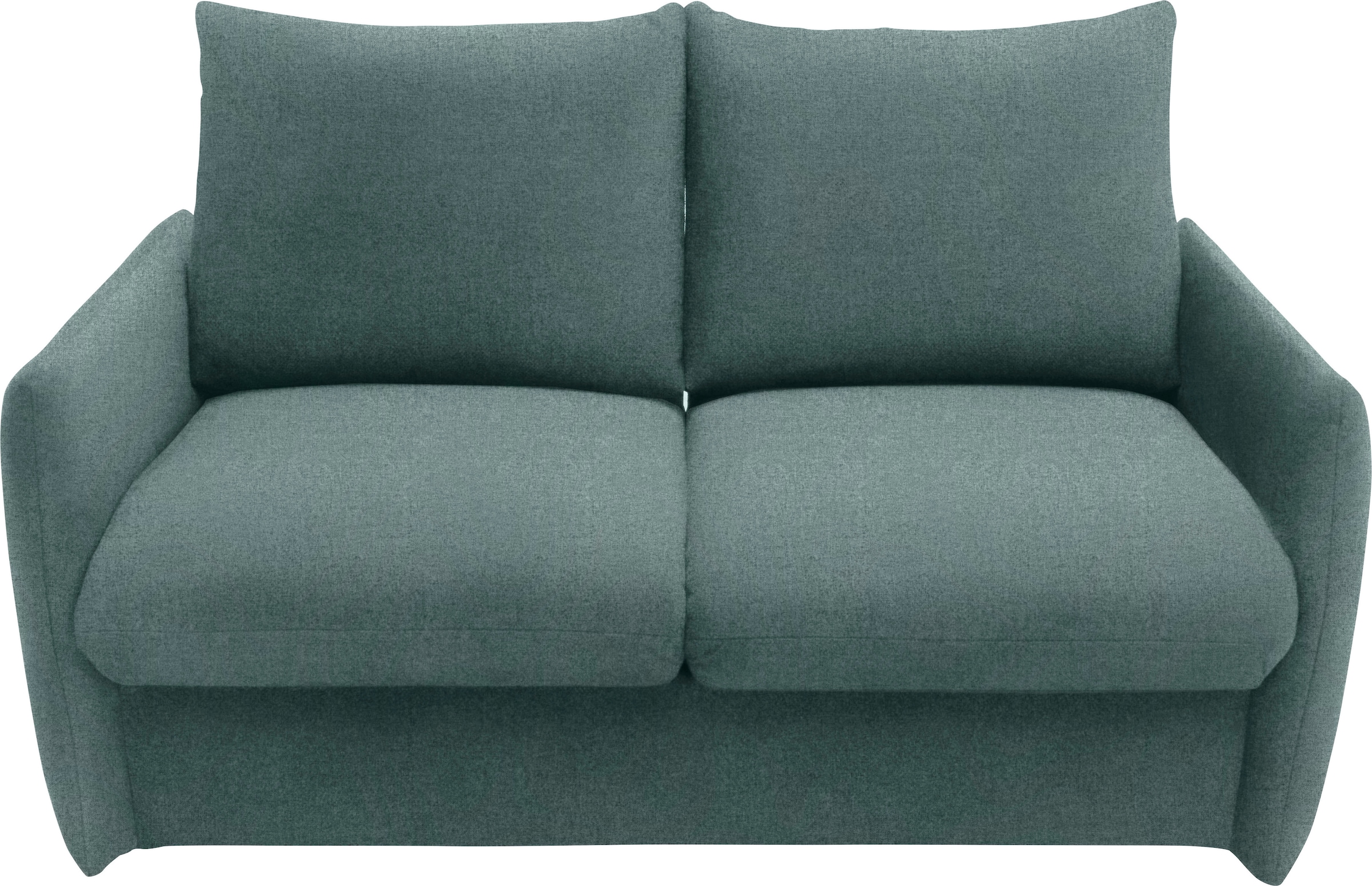 DOMO collection Schlafsofa »700023 Schlaffunktion, Federkern, 2-Sitzer, stabile Liegefläche«, Sitzflächen einzeln ausklappbar zum Schlafen, Relaxen und Entspannen