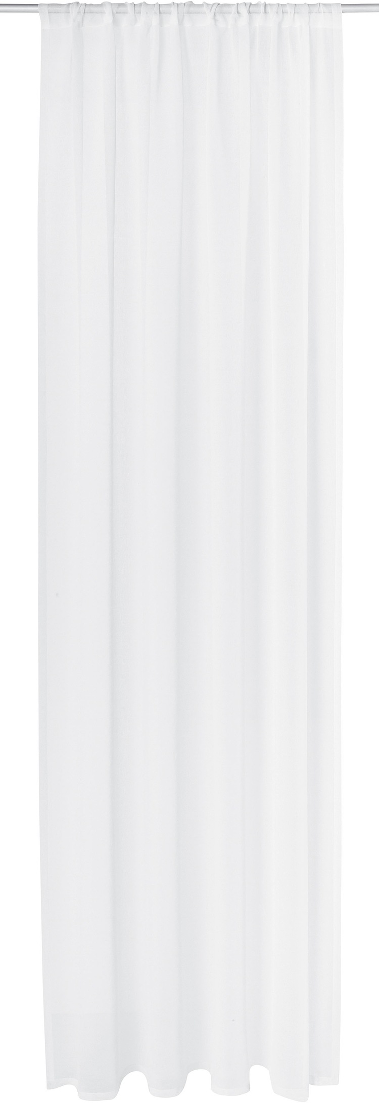 Vorhang »Josie«, (1 St.), einfarbige Kindergardine, halbtransparent, Leinenoptik