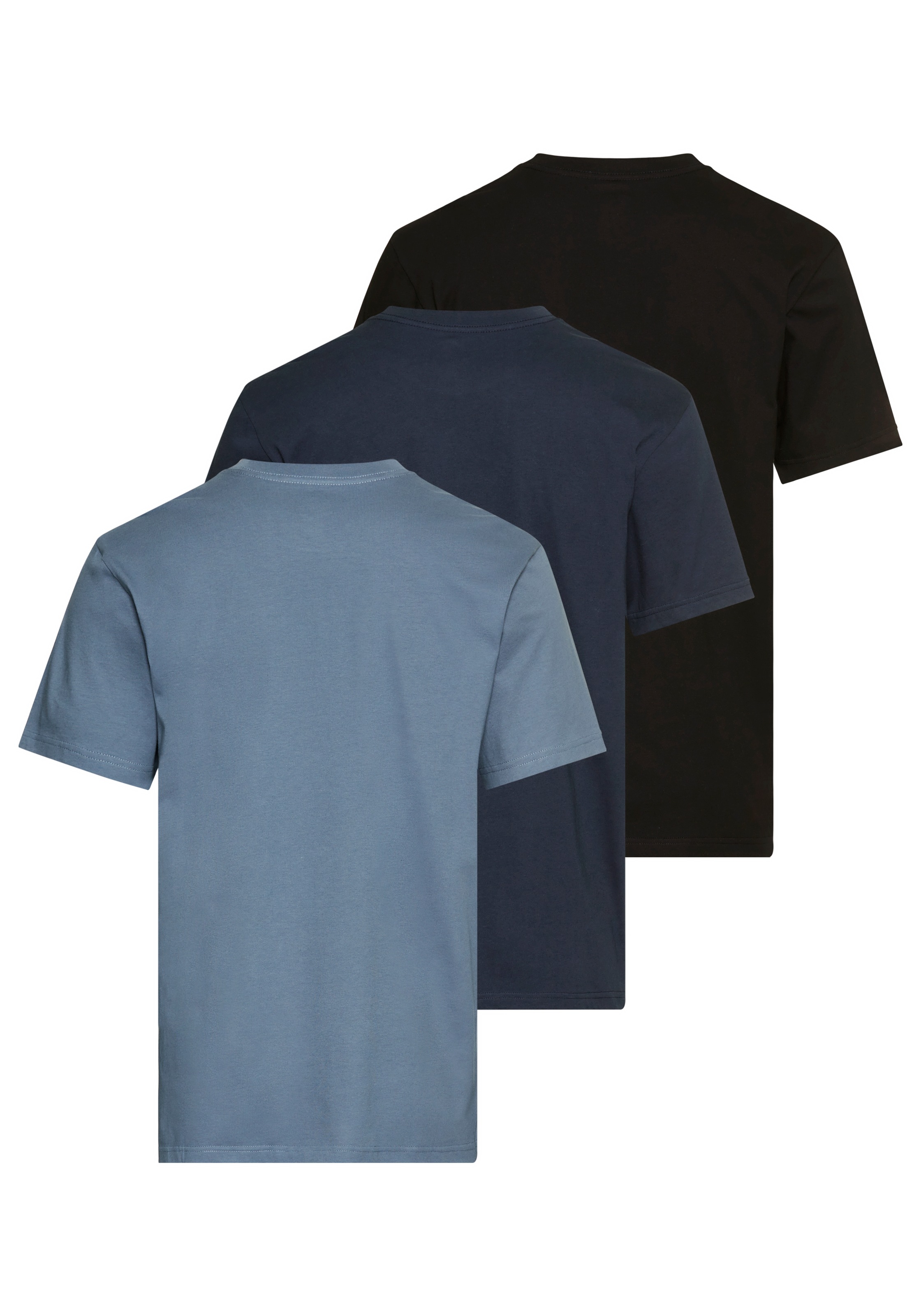Quiksilver T-Shirt »DIAMONDS BEST SHORT SLEEVE TEE PACK3 YM«, (3 tlg.)