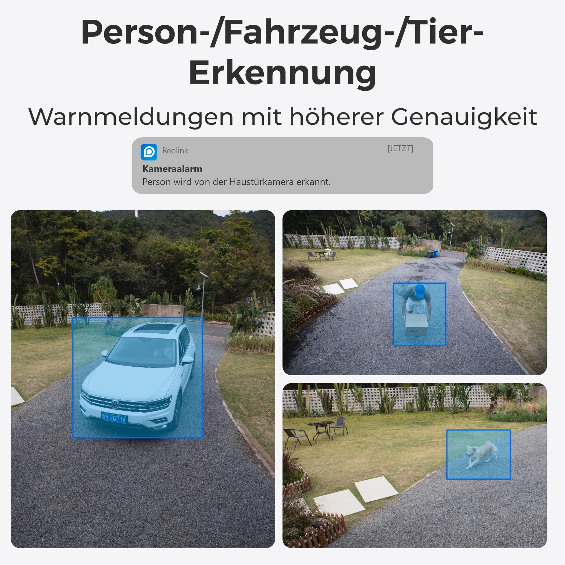 Reolink Überwachungskamera »Hub 1 + Argus Series B360 + Solarpanel«, Außenbereich