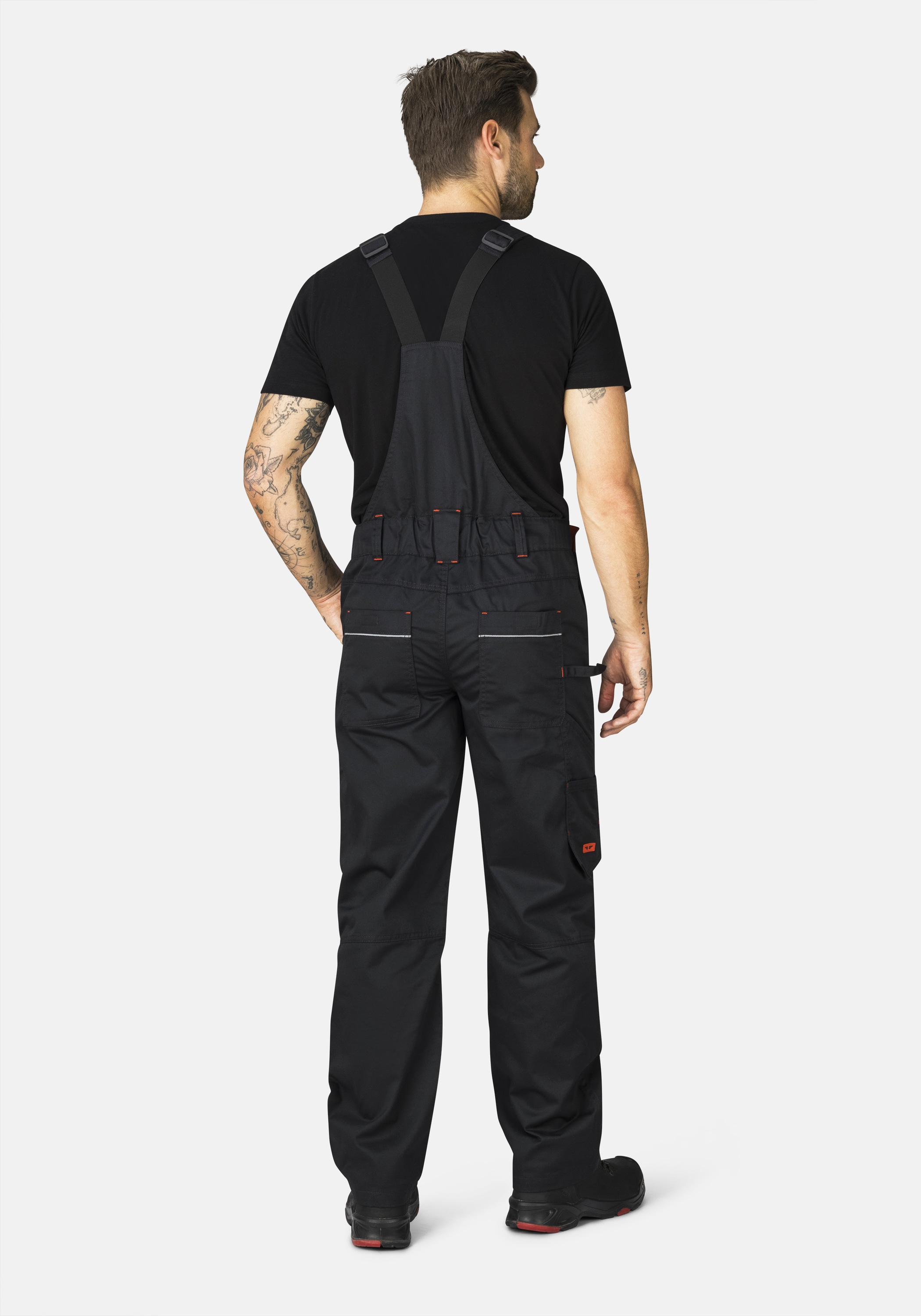 HERO by John Medoox Arbeitslatzhose »EDMONTON Basic Workwear Arbeits-Cargo-Latzhose«, Arbeits-Cargo-Latzhose Funktionsqualitätfür Herren