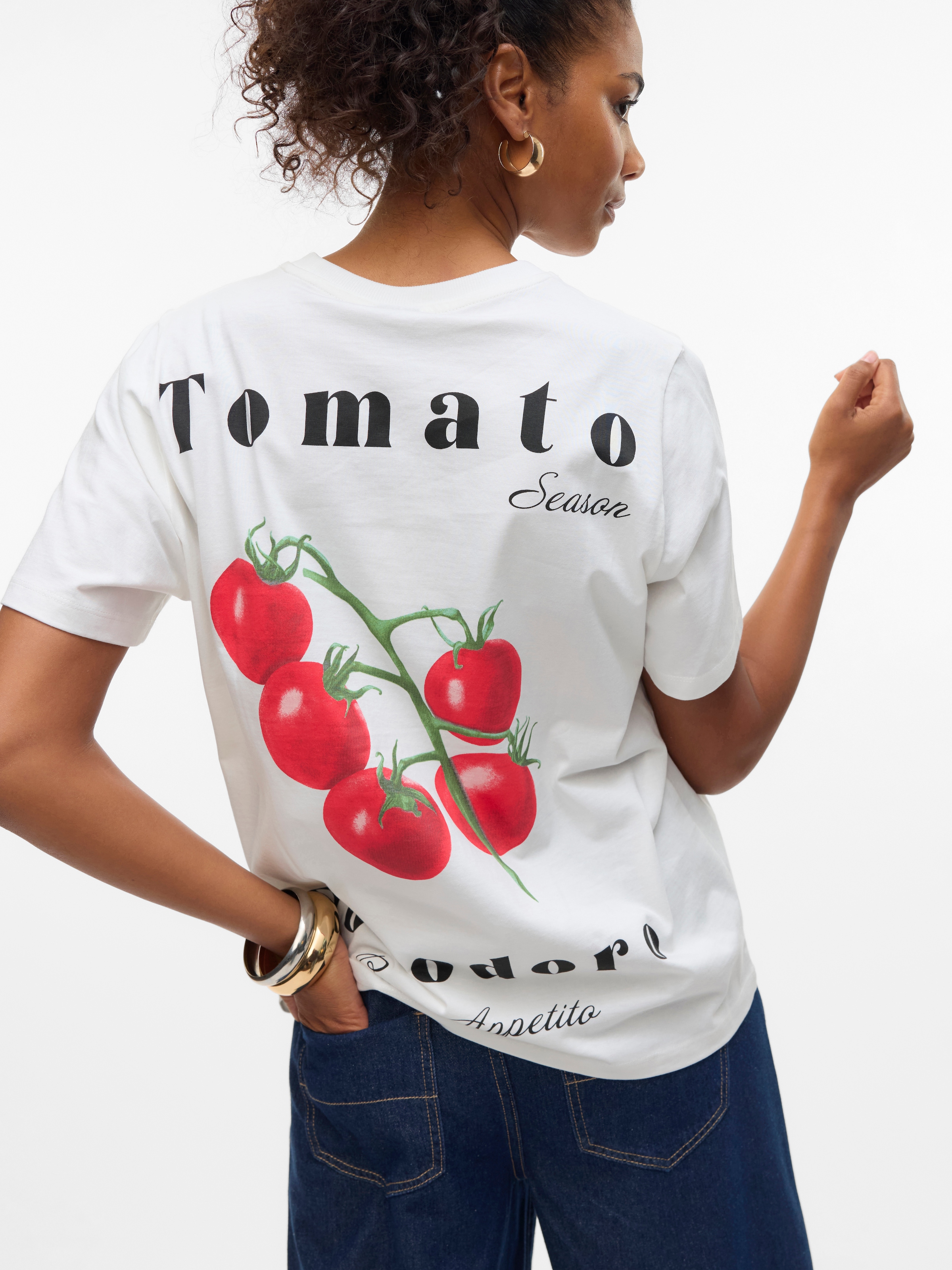 Vero Moda Kurzarmshirt »VMAYA CATY SS TOP BOX JRS GA«