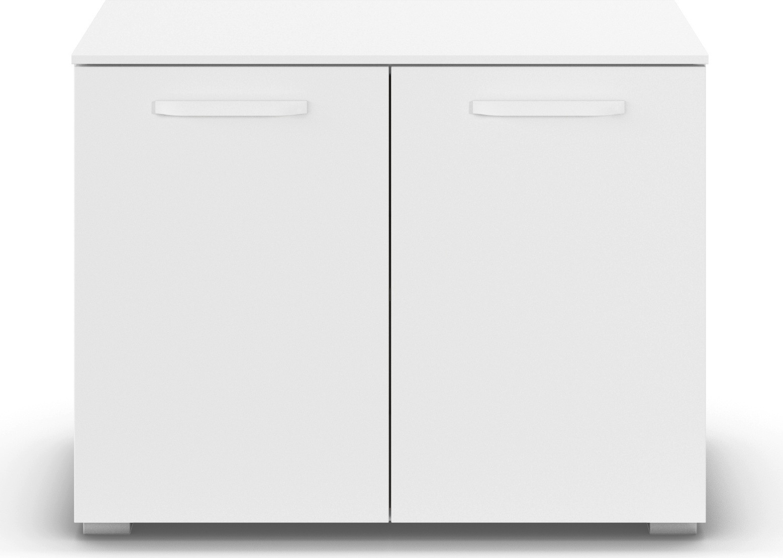 rauch Sideboard »Türkommode Kommode Lowboard OTELI mit Dekor- und Hochglanzfront« Breite 80 cm inkl. Soft-Close-Funktion,  mit 2 Türen, Einlegeboden variabel einsetzbar MADE IN GERMANY