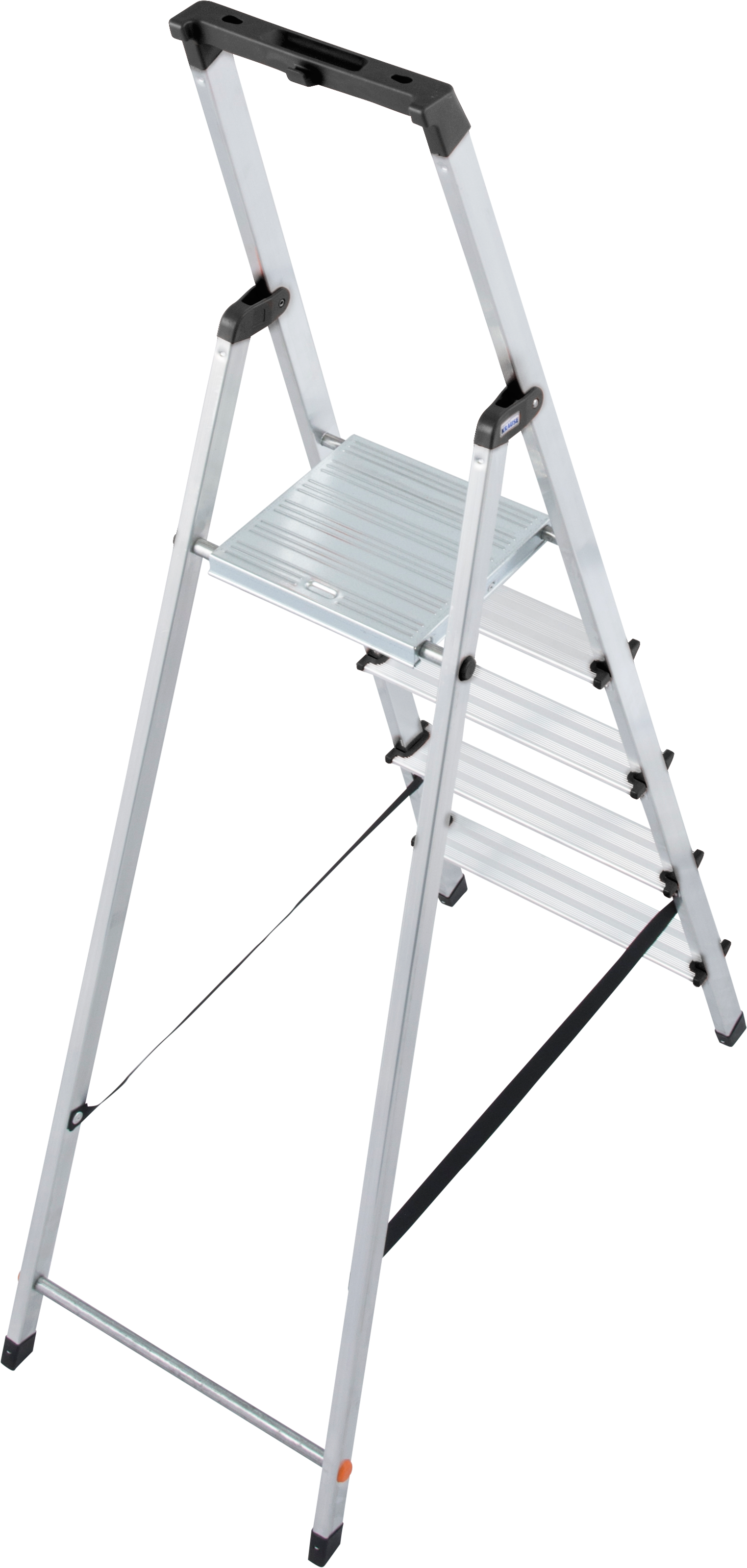 KRAUSE Stehleiter »Solidy«, Aluminium, 1x5 Stufen, Arbeitshöhe ca. 305 cm